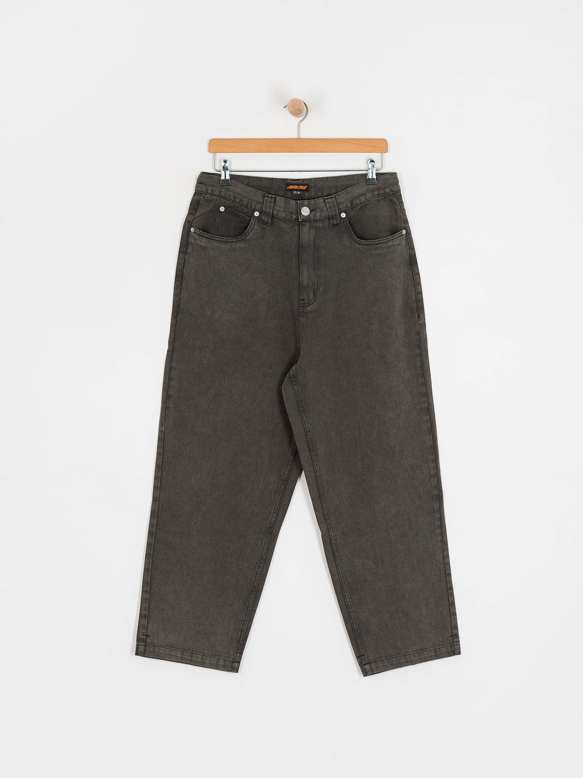 Kalhoty Santa Cruz Big (washed black)