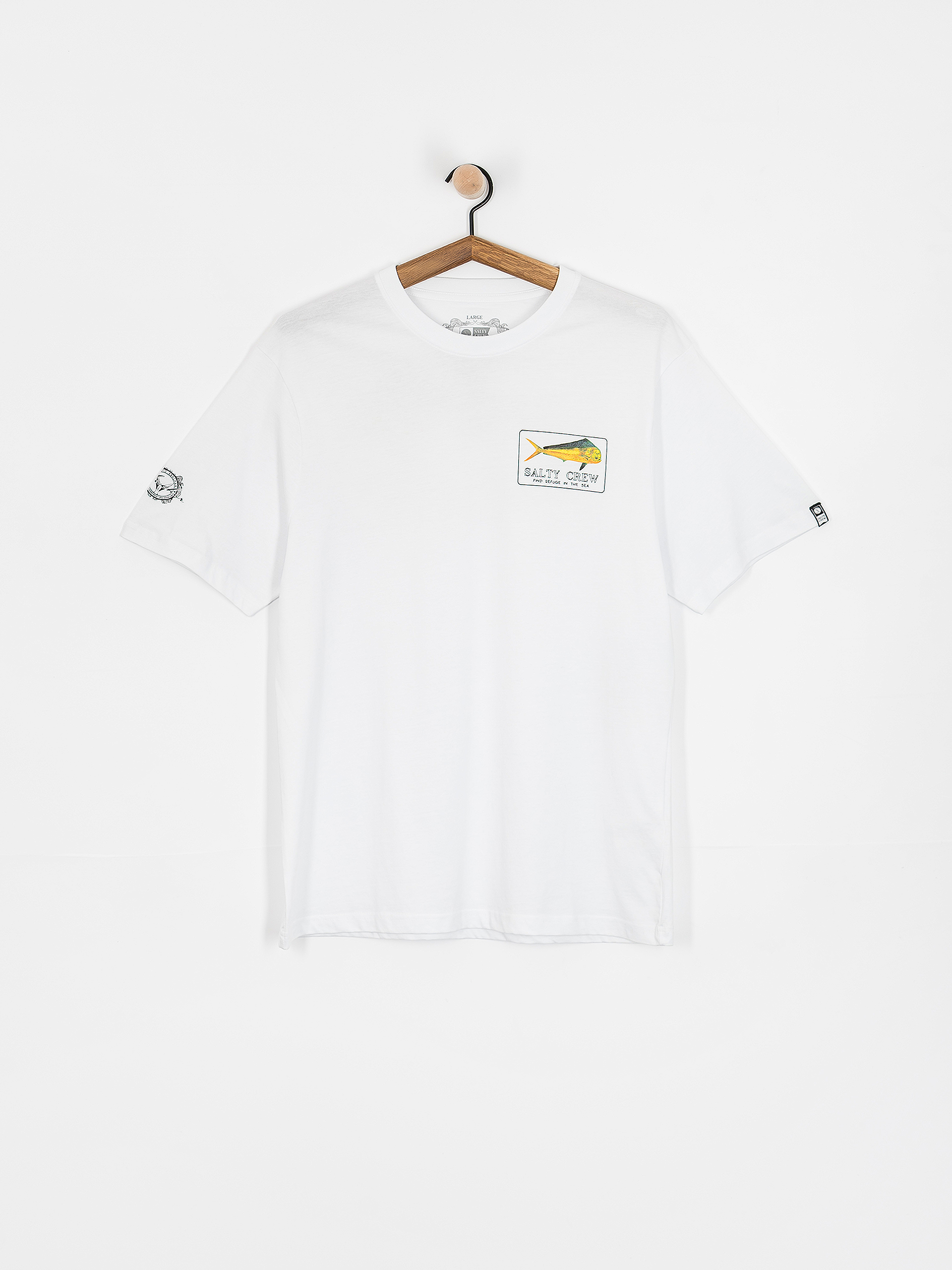 Tričko Salty Crew Golden Mahi Premium (white)