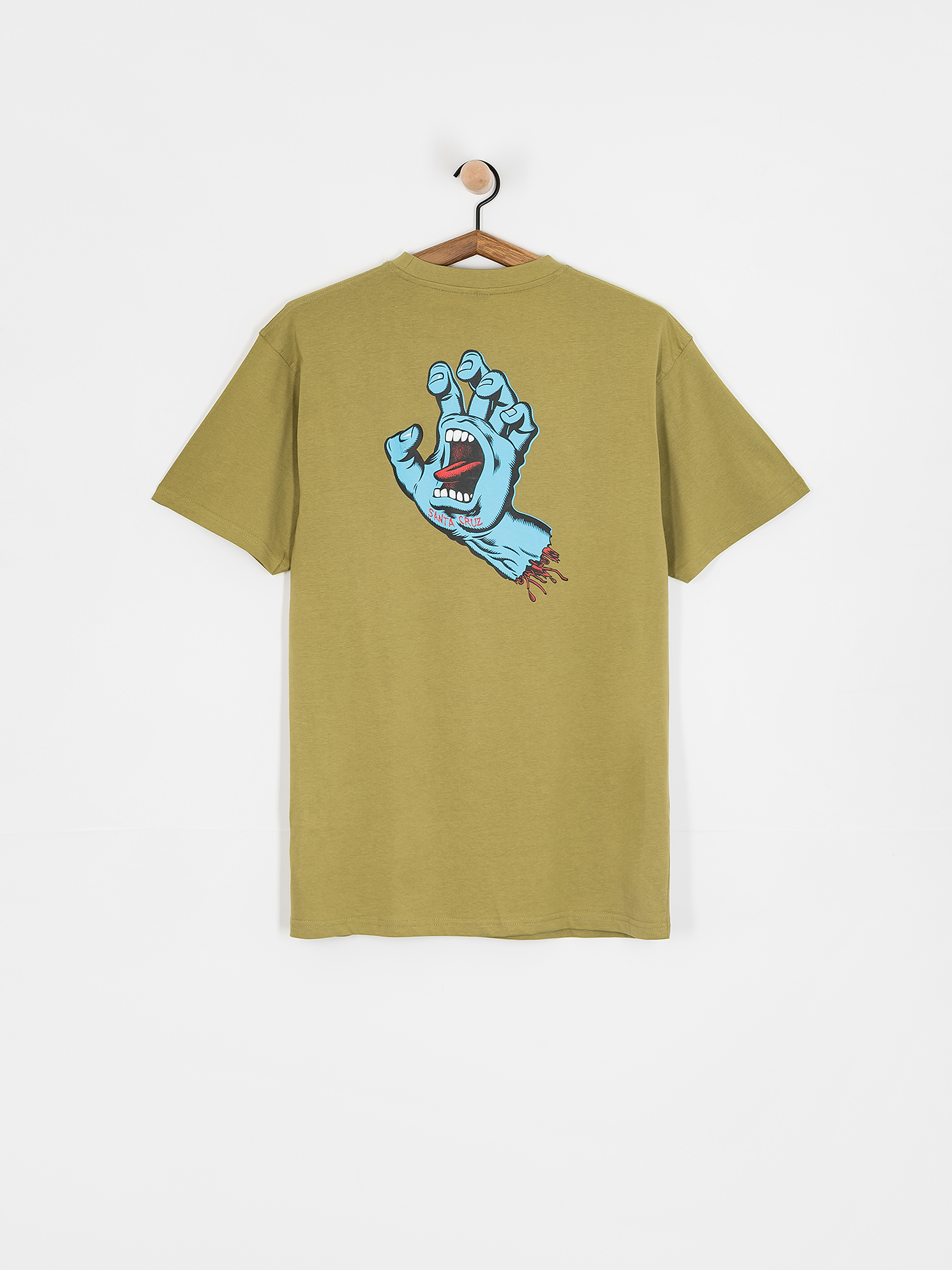 Tričko Santa Cruz Screaming Hand Chest (iguana)