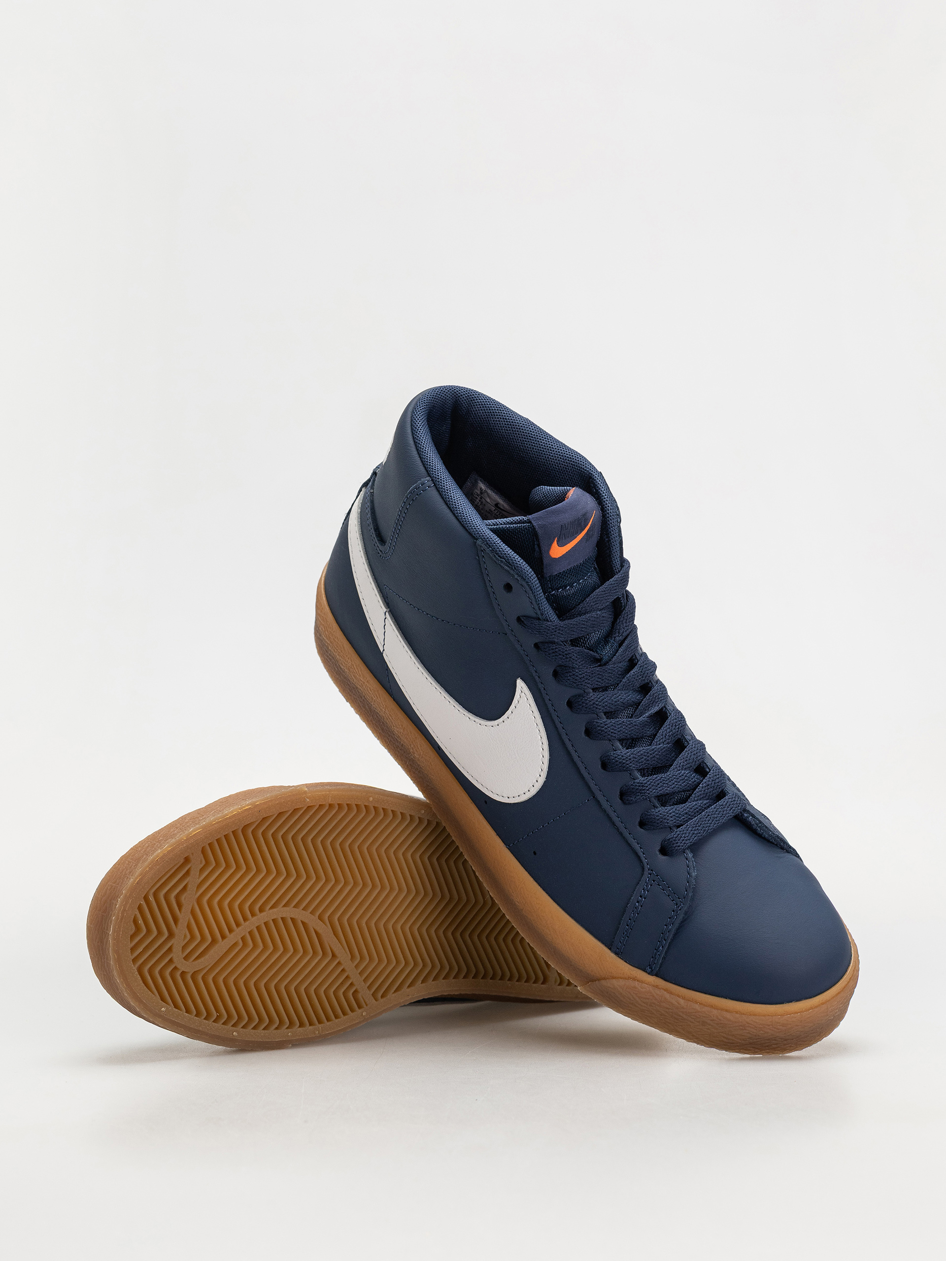 Boty Nike SB Zoom Blazer Mid Iso (navy/white navy gum light brown)