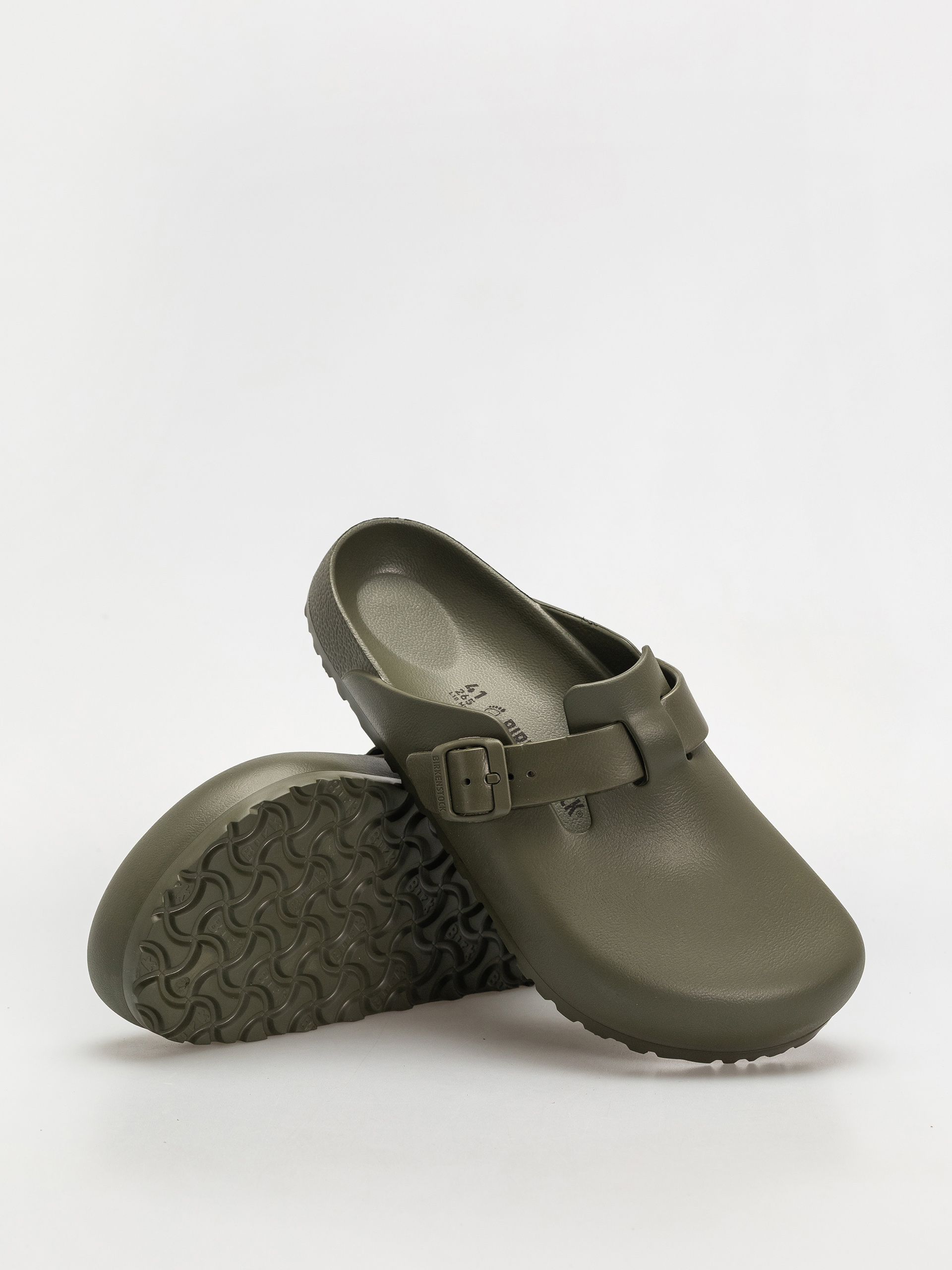 Plážovky Birkenstock Boston EVA Regular (khaki)
