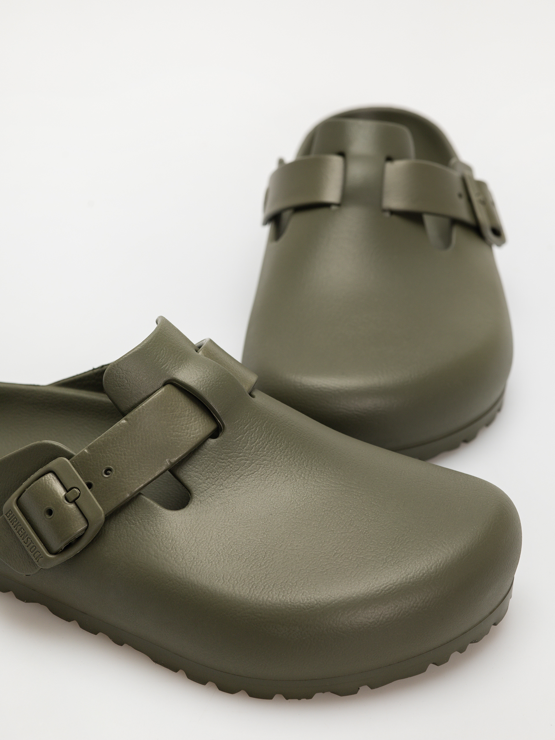 Plážovky Birkenstock Boston EVA Regular (khaki)