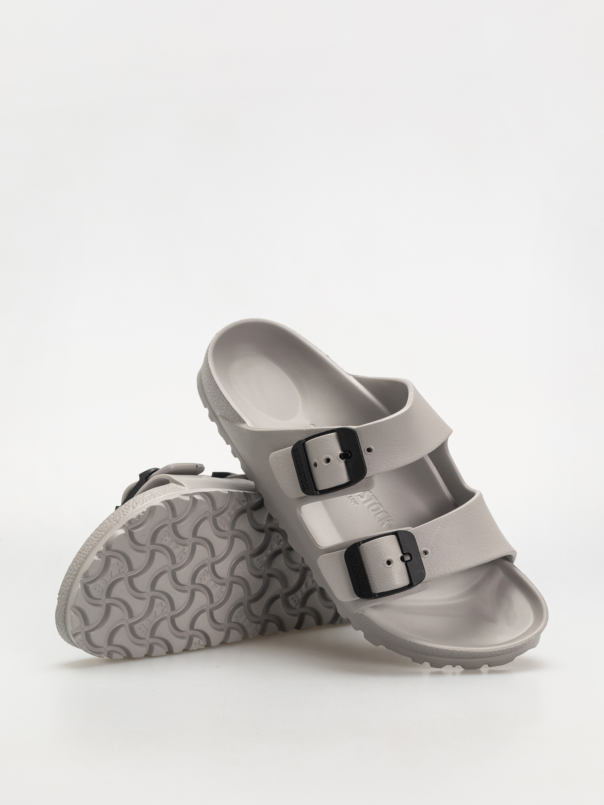 Plážovky Birkenstock Arizona Stealth Buckle EVA Narrow Wmn (stone coin/black)