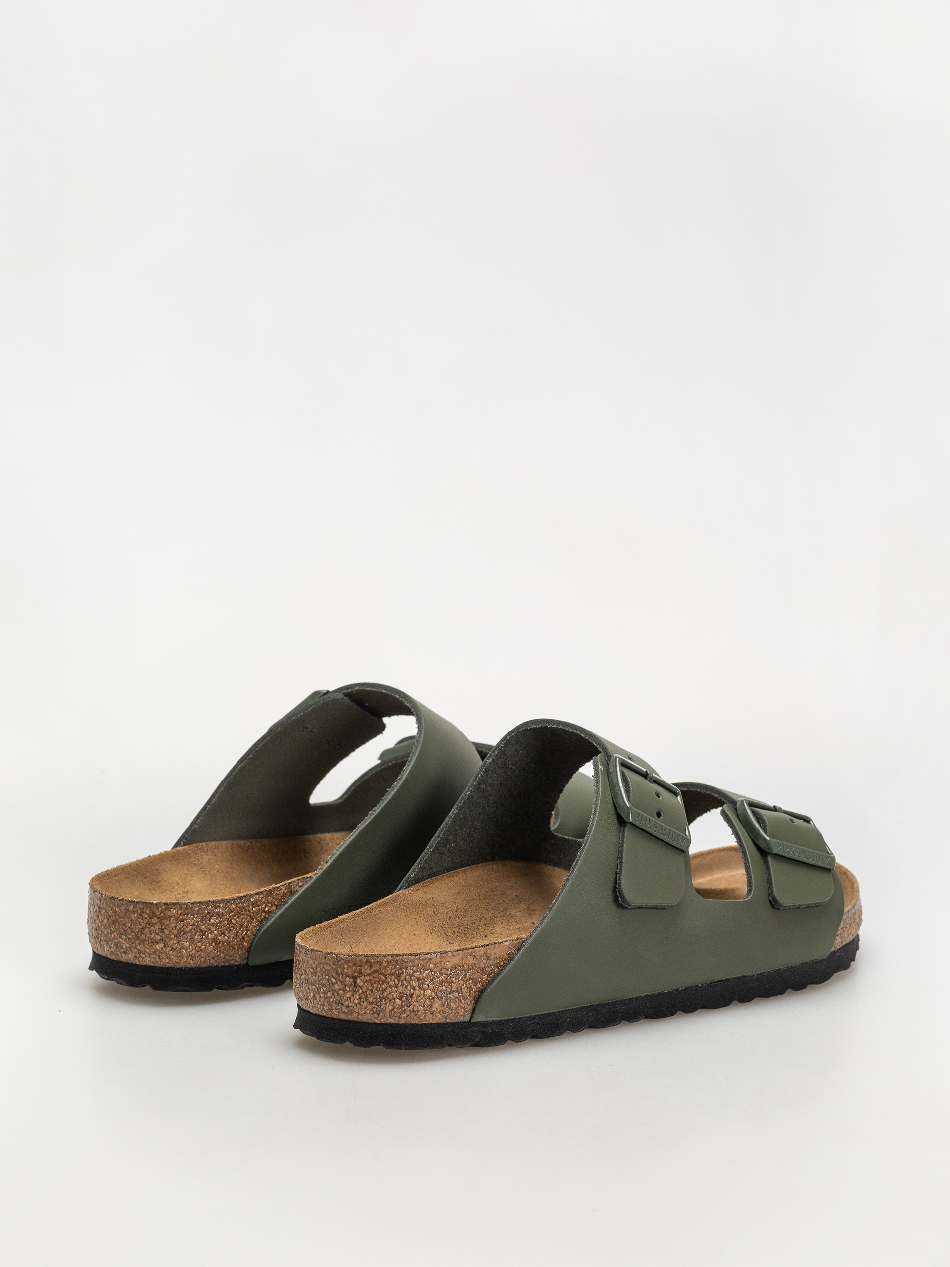 Plážovky Birkenstock Arizona Natural Leather Regular (thyme)