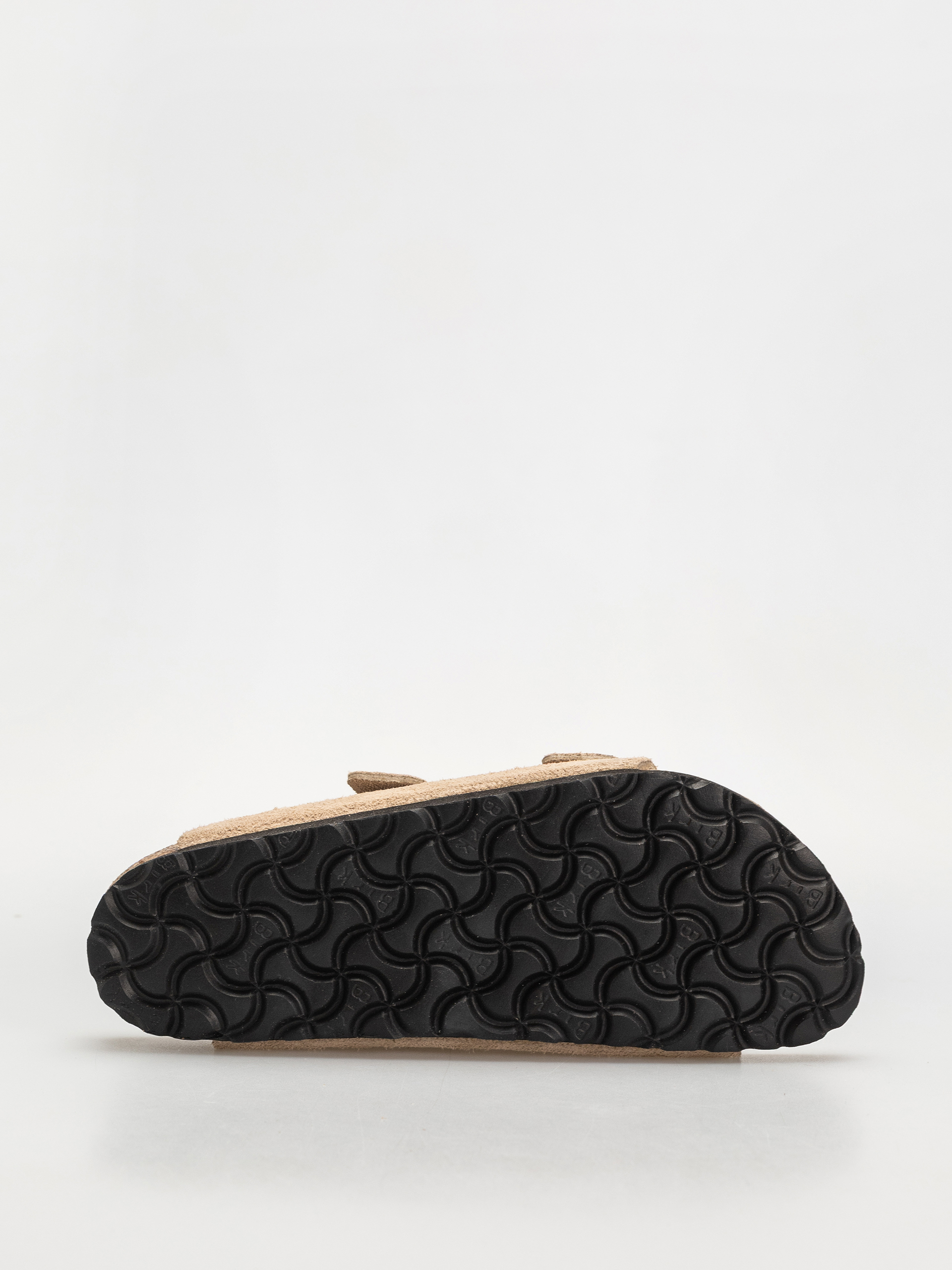 Plážovky Birkenstock Arizona Suede Leather Narrow Wmn (sandcastle)