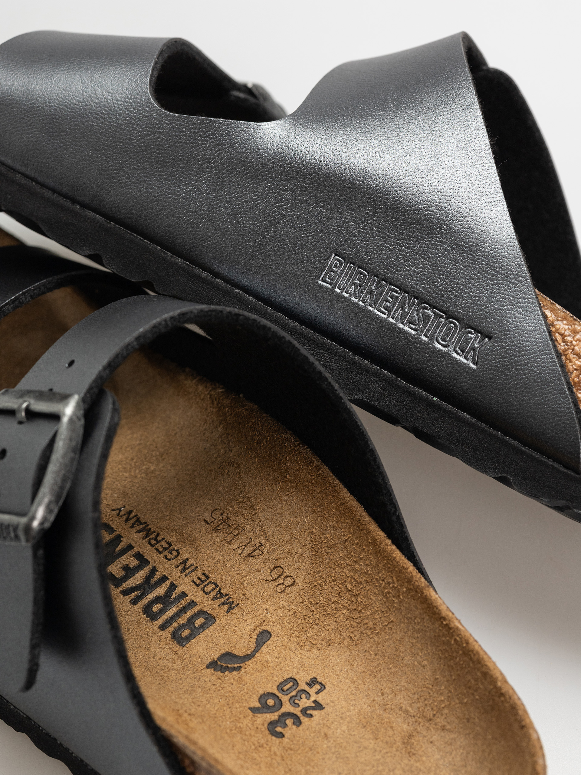 Plážovky Birkenstock Arizona Birko Flor Metallic Narrow Wmn (metallic black)