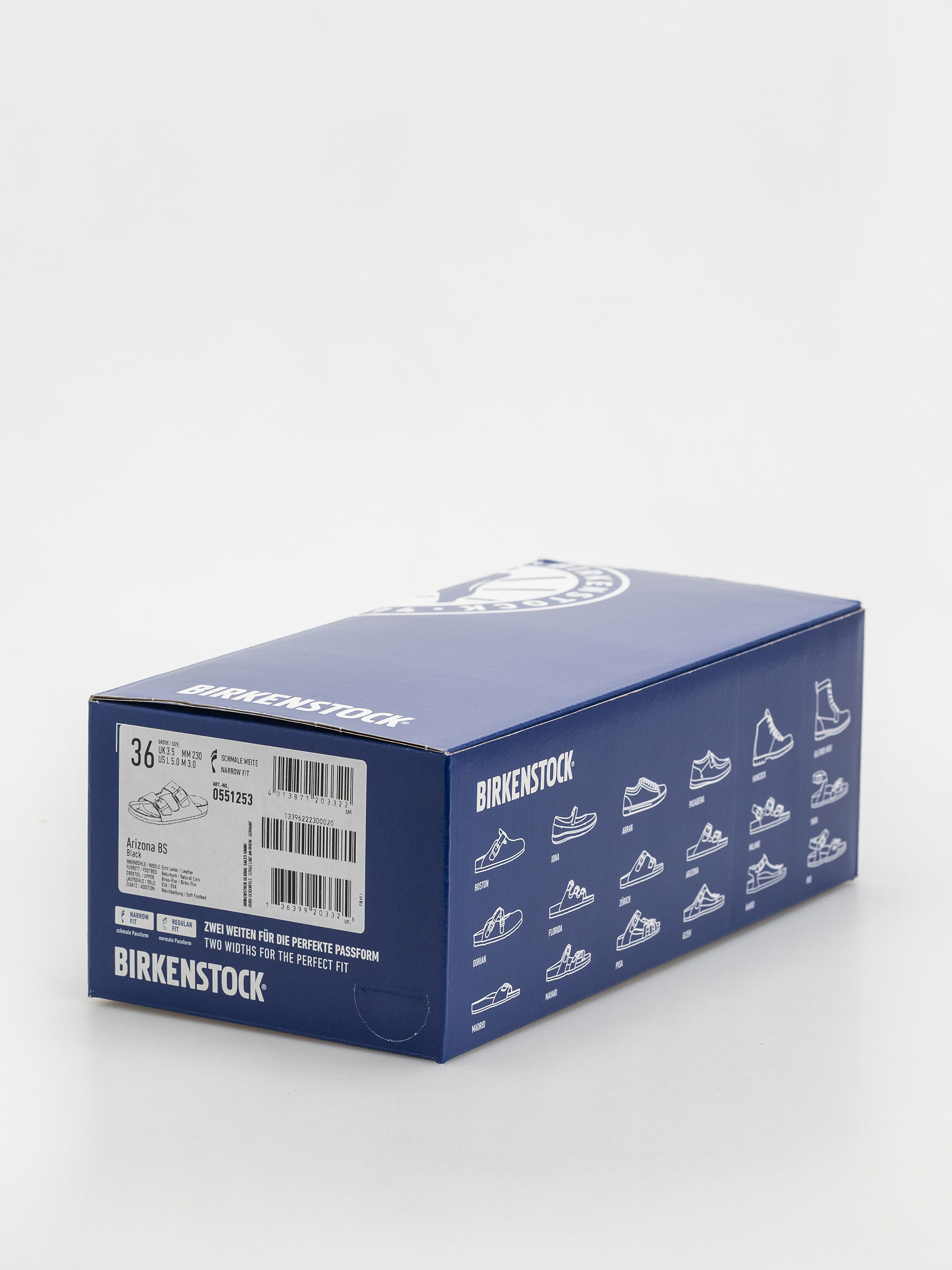 Plážovky Birkenstock Arizona Sfb Briko Flor Narrow Wmn (black)