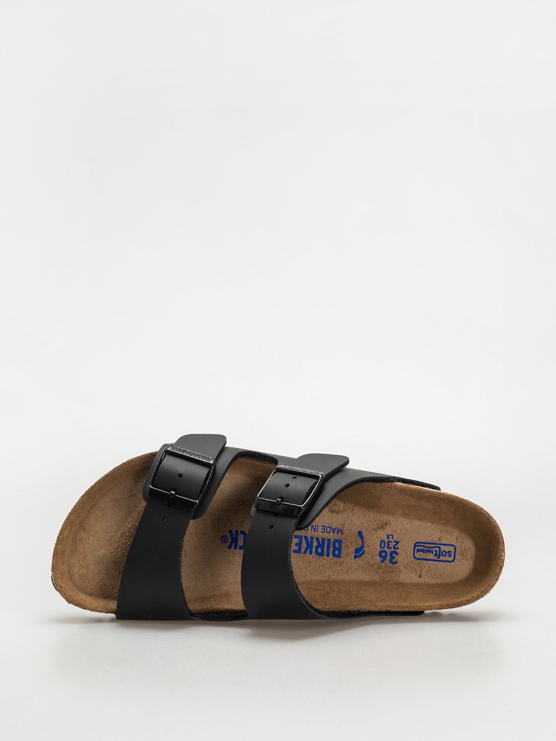 Plážovky Birkenstock Arizona Sfb Briko Flor Narrow Wmn (black)