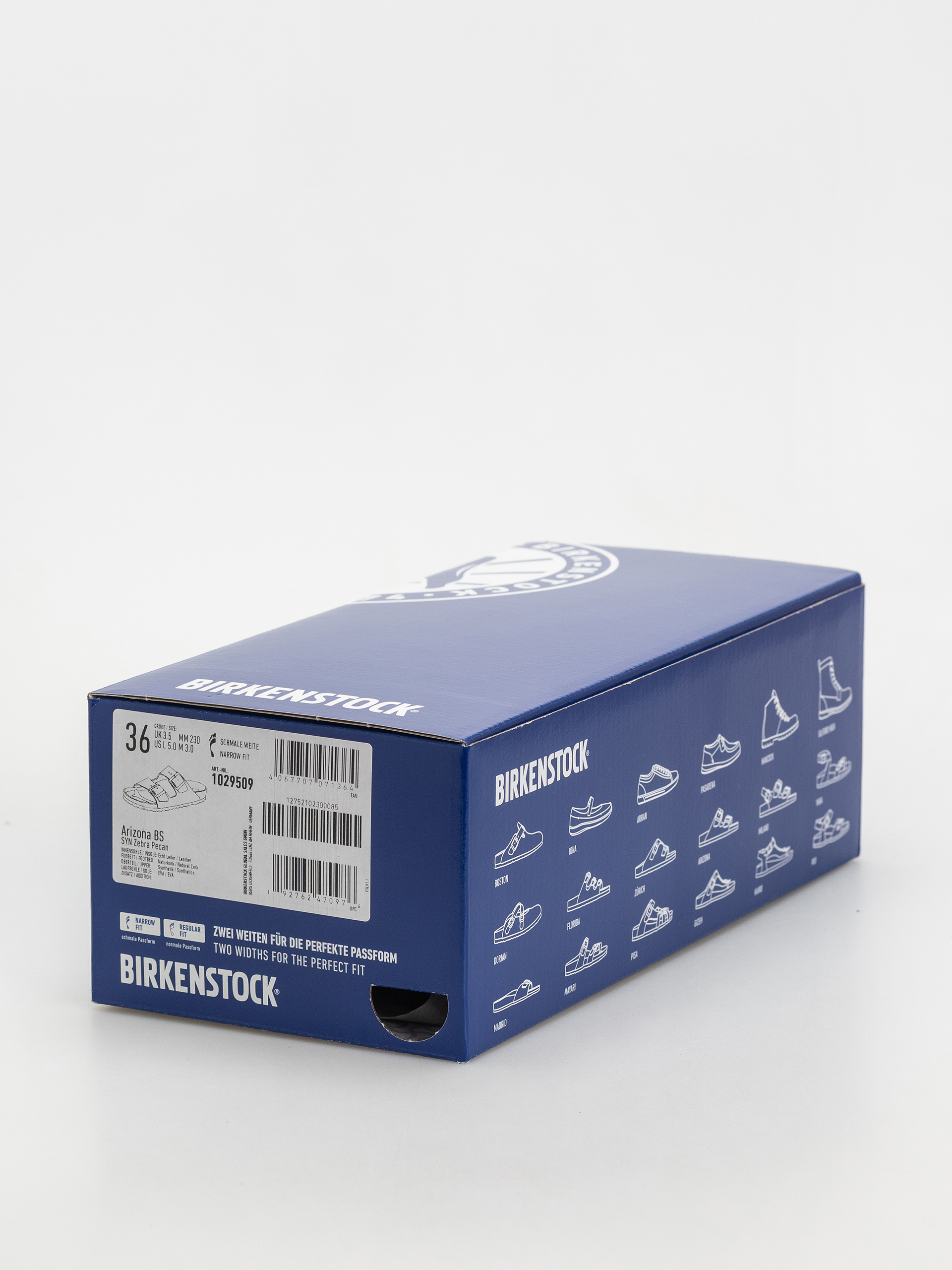 Plážovky Birkenstock Arizona Animal Print Narrow Wmn (zebra pecan)