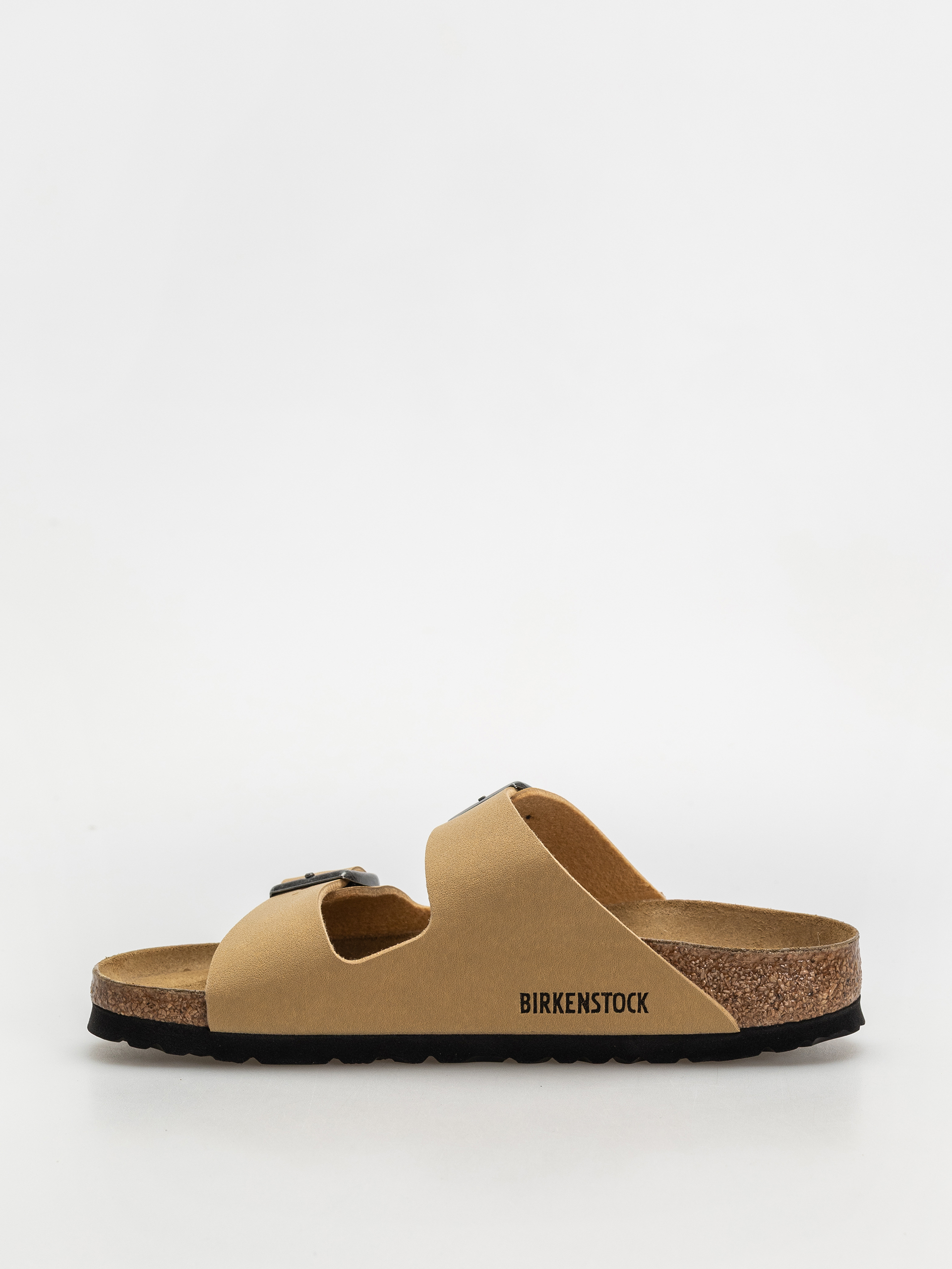 Plážovky Birkenstock Arizona Birkibuc Narrow Wmn (latte cream)