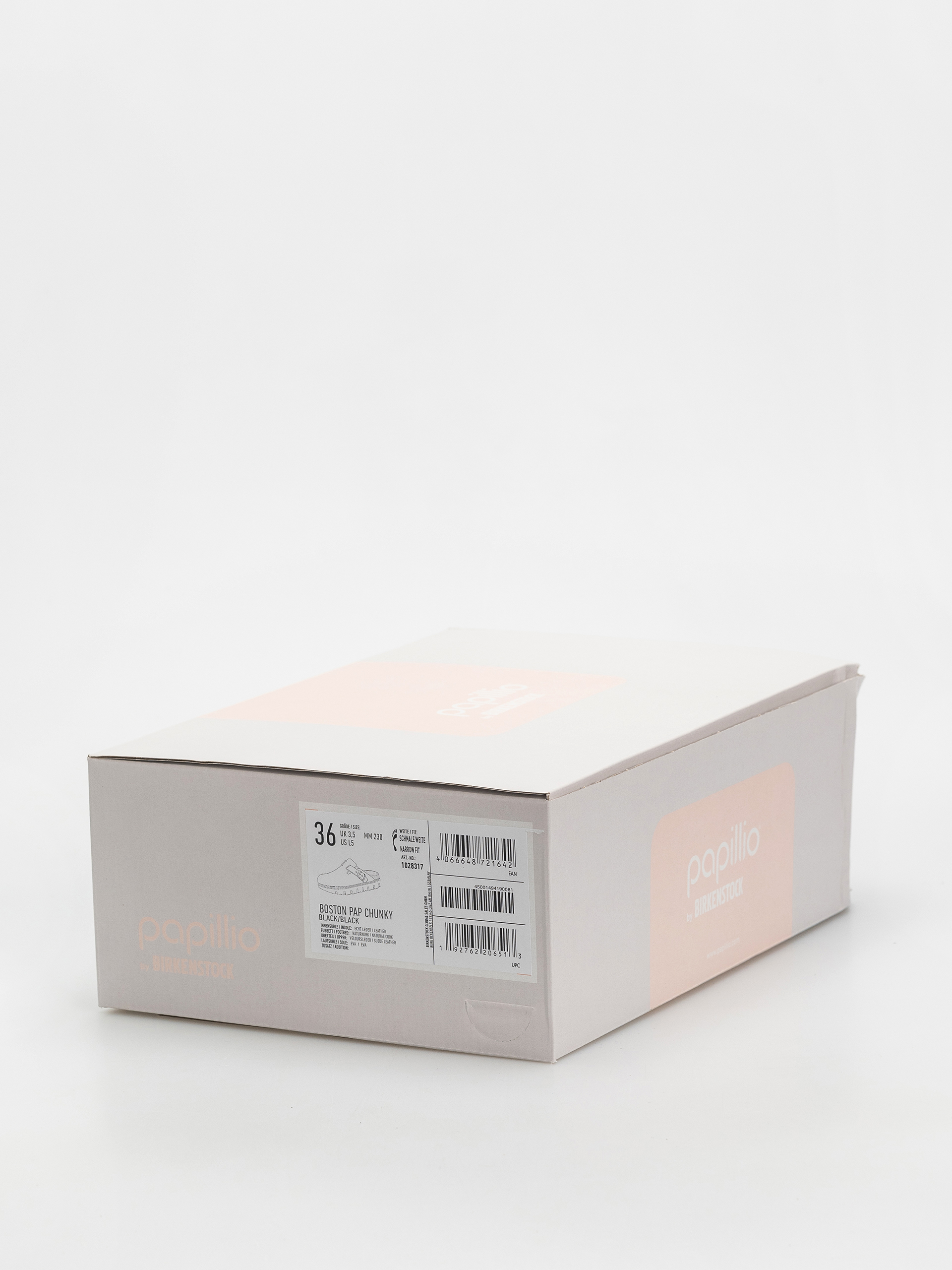 Plážovky Birkenstock Boston Chunky Suede Narrow Wmn (black/black)