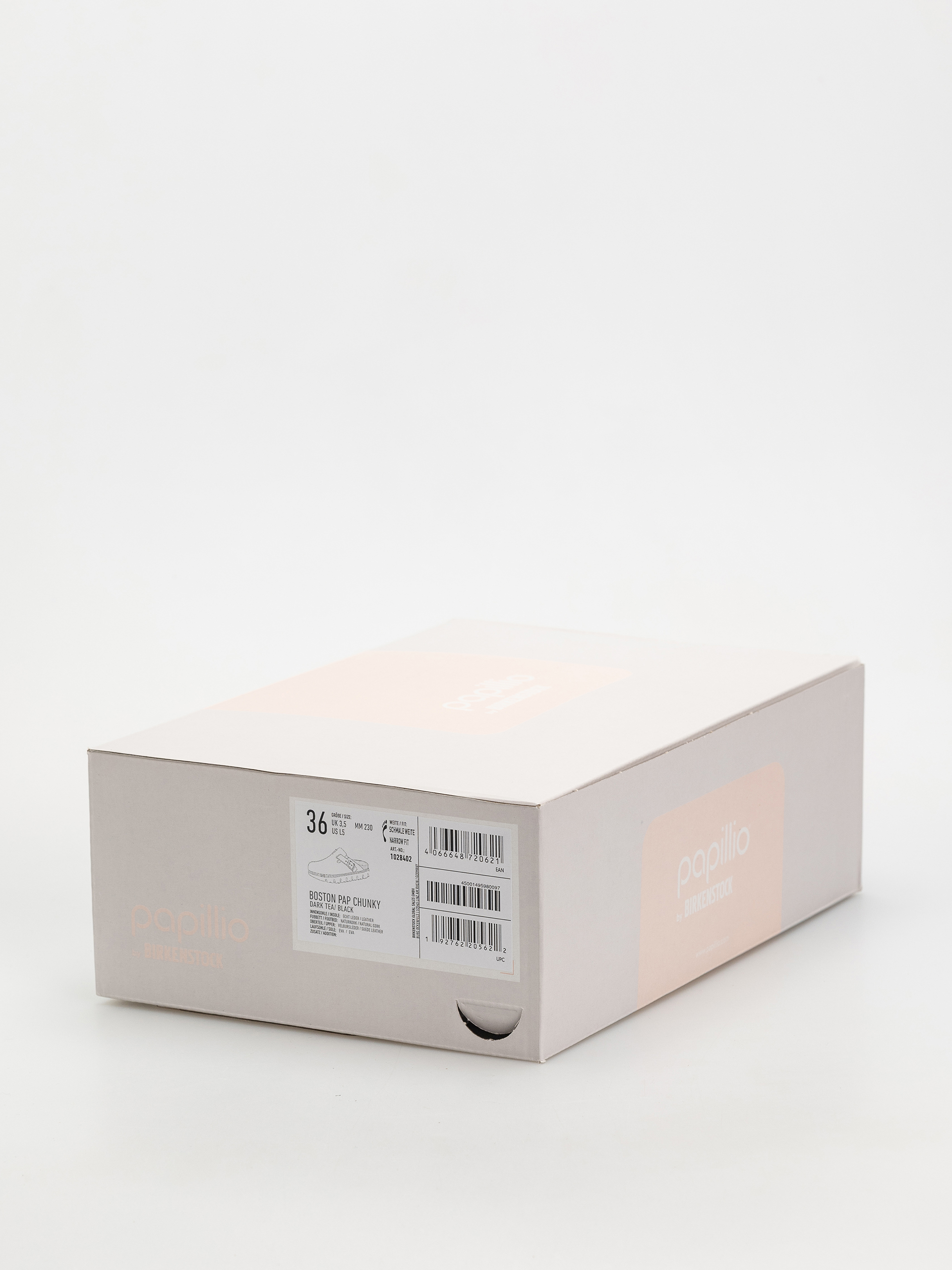 Plážovky Birkenstock Boston Chunky Suede Narrow Wmn (dark tea/black)