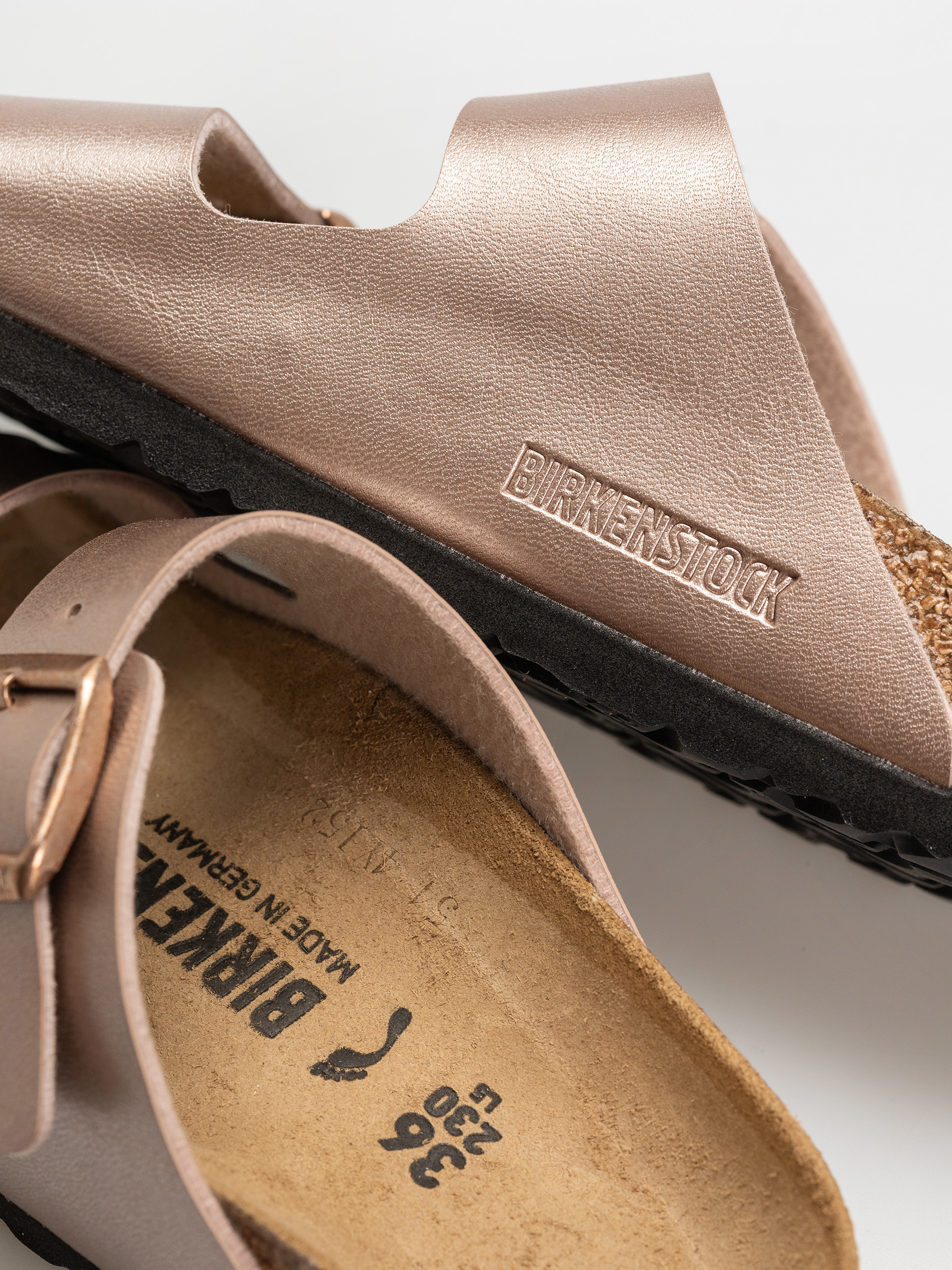 Plážovky Birkenstock Arizona Birko Flor Narrow Wmn (copper)