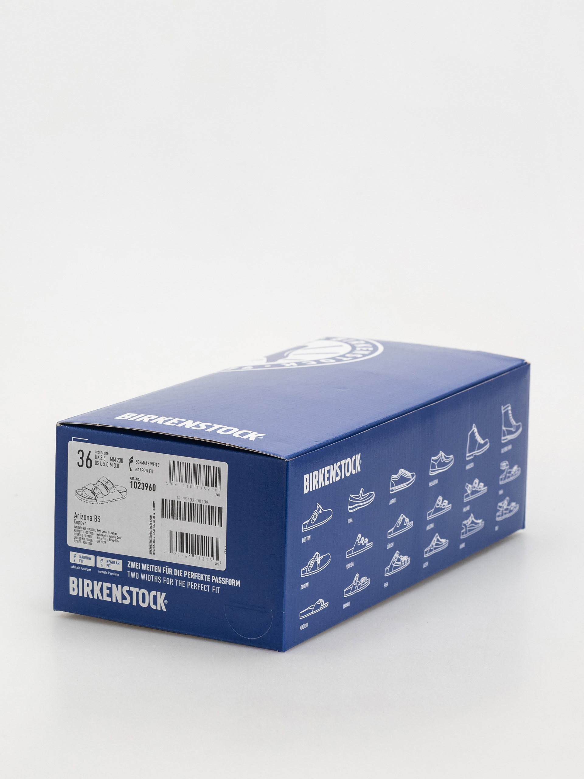 Plážovky Birkenstock Arizona Birko Flor Narrow Wmn (copper)