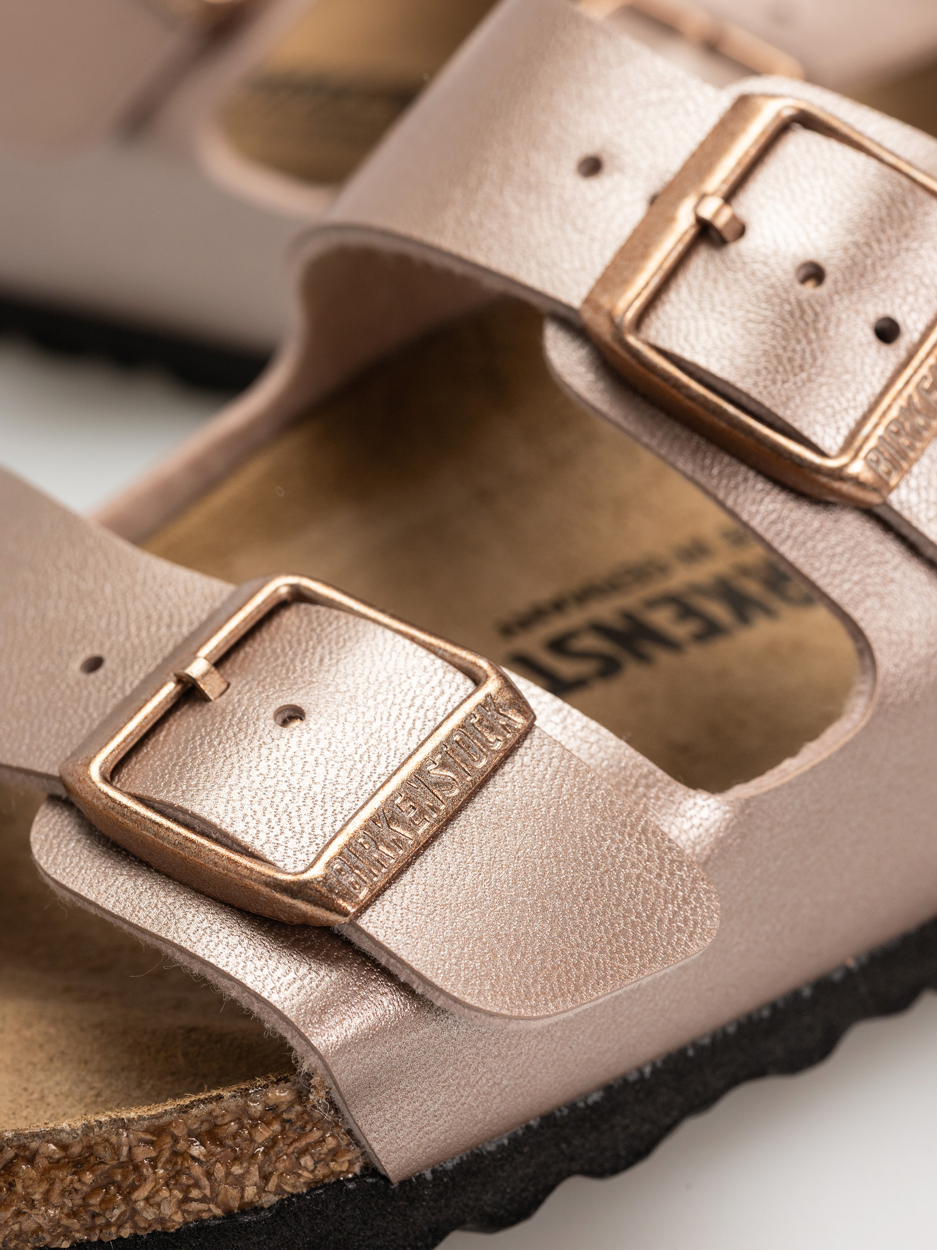 Plážovky Birkenstock Arizona Birko Flor Narrow Wmn (copper)