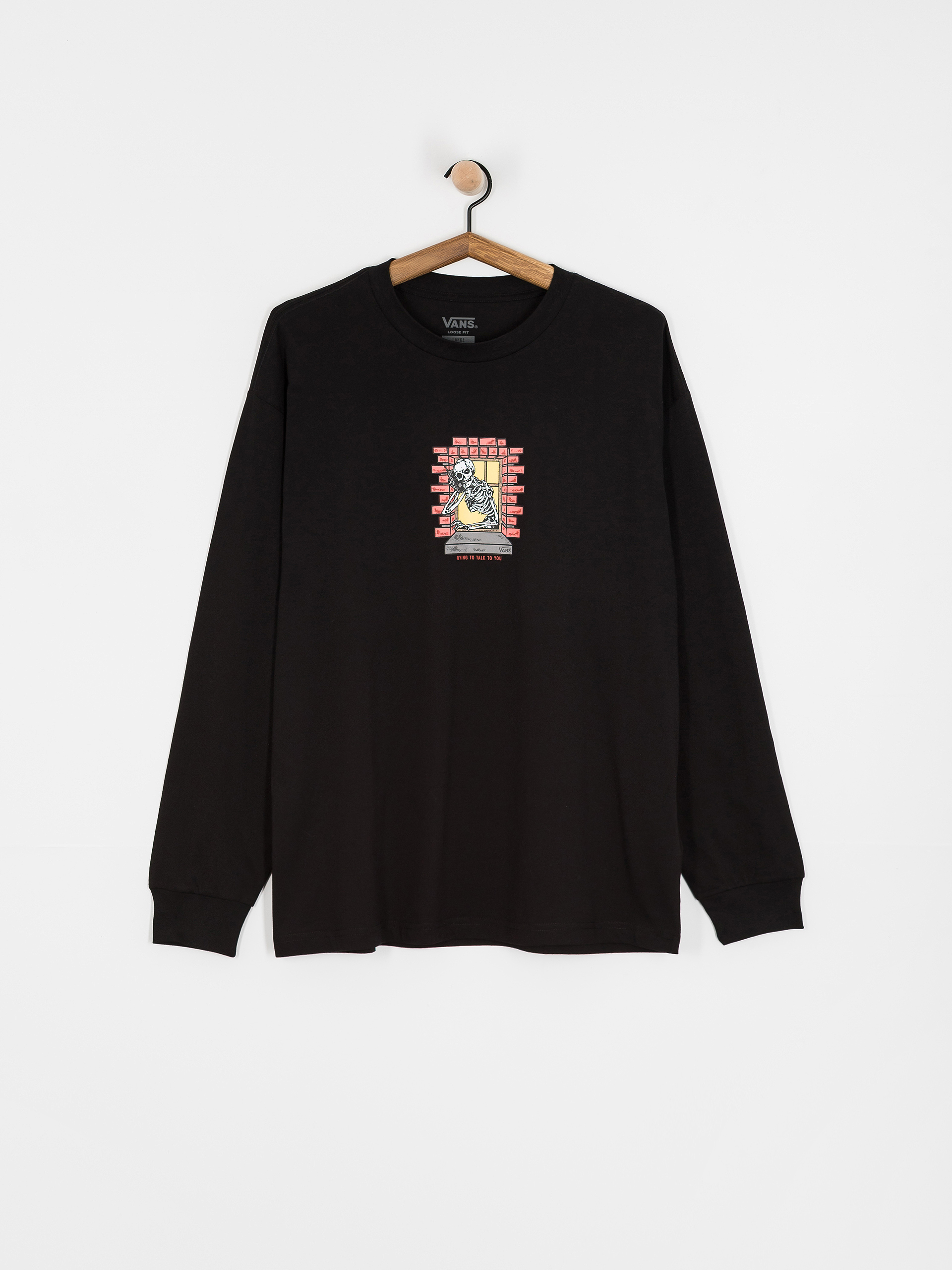 Triko Vans Skull Window (black)