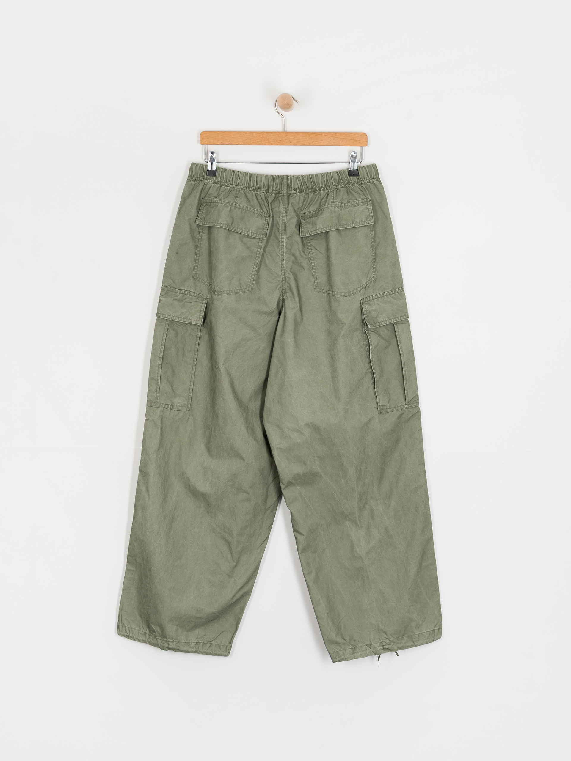 Kalhoty OBEY Giant Cargo (pigment lichen green)