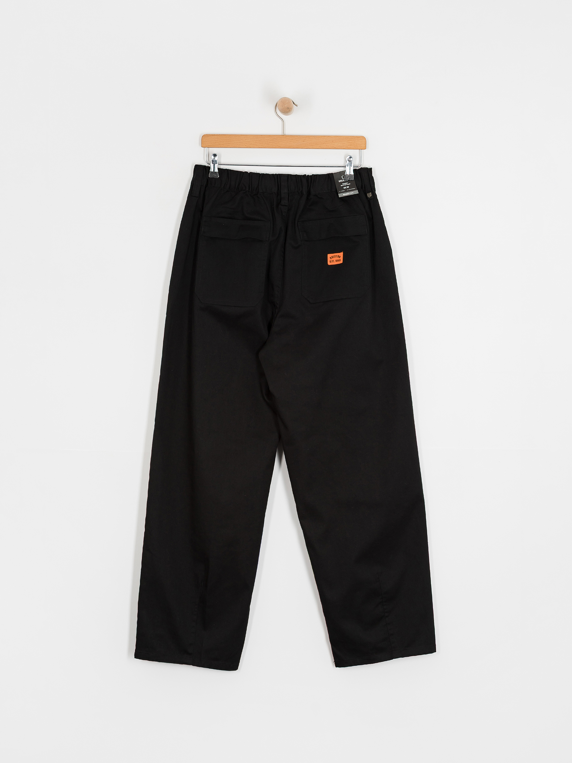 Kalhoty Brixton Baggy Skate (black)