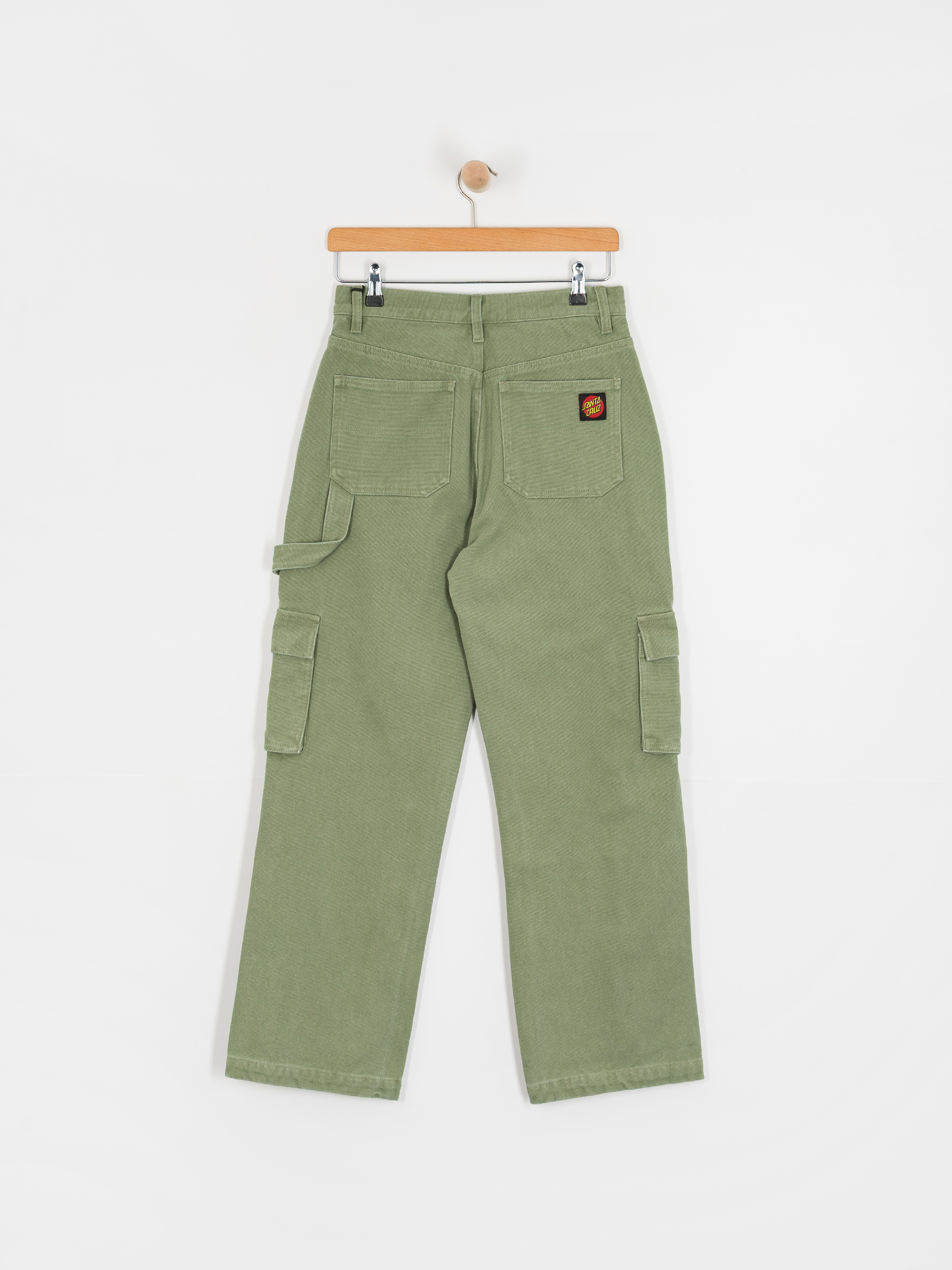 Kalhoty Santa Cruz Workers Cargo Wmn (pale sage wash)