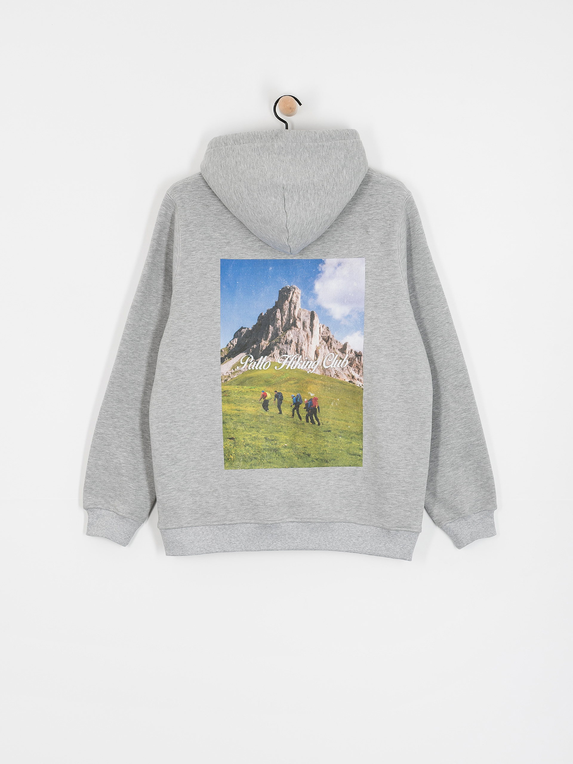 Mikina s kapucí Palto Hiking Club HD (grey)