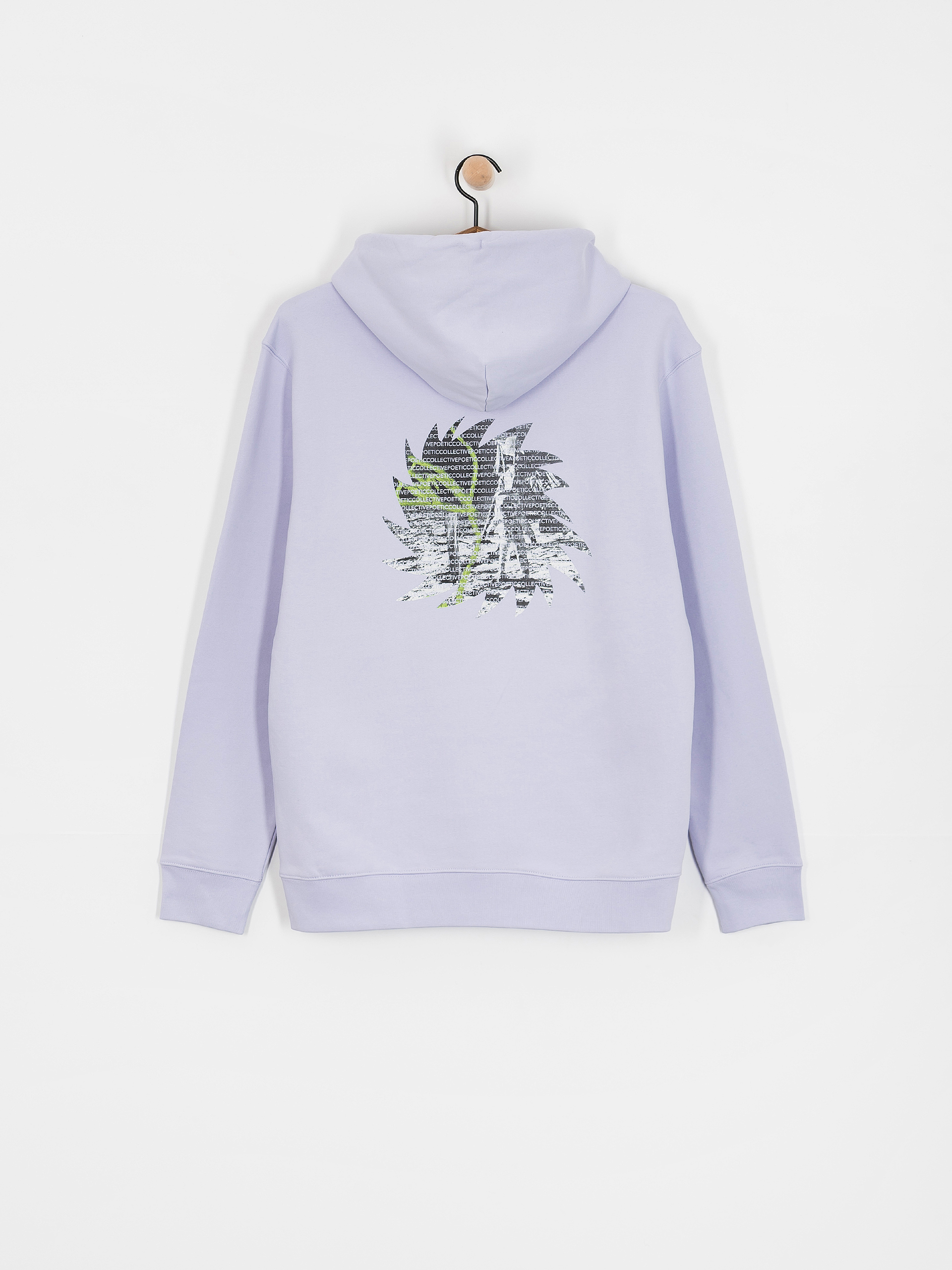 Mikina s kapucí Poetic Collective Space HD (purple)