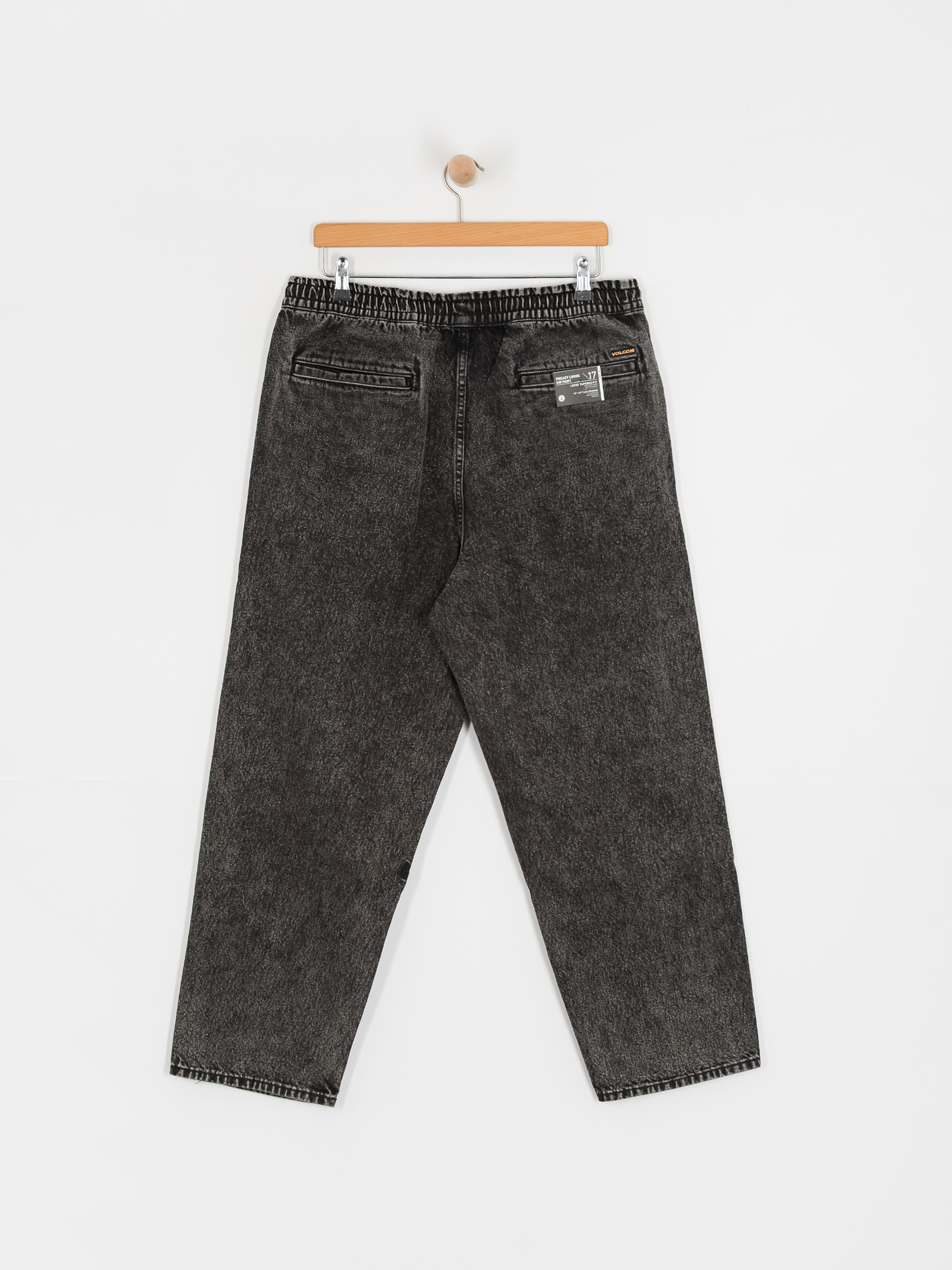 Kalhoty Volcom Freazy Loose Ew (light acid black)