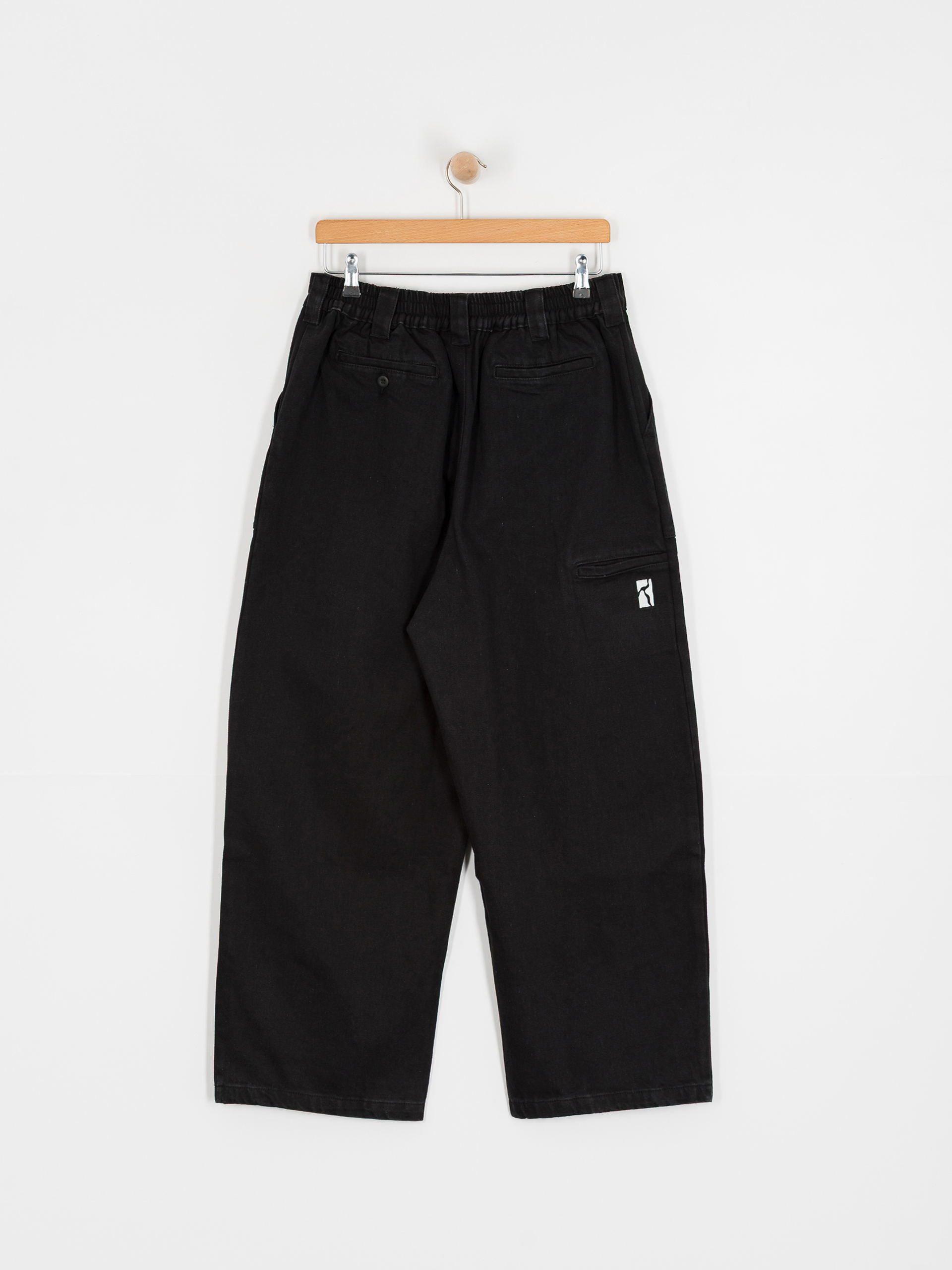 Kalhoty Poetic Collective Painter (black denim wash)