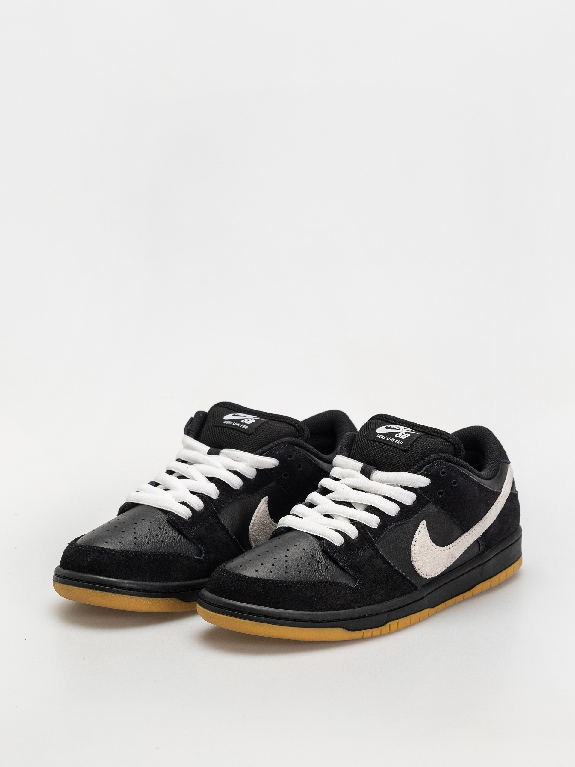 Boty Nike SB Dunk Low Pro (black/white black gum light brown)