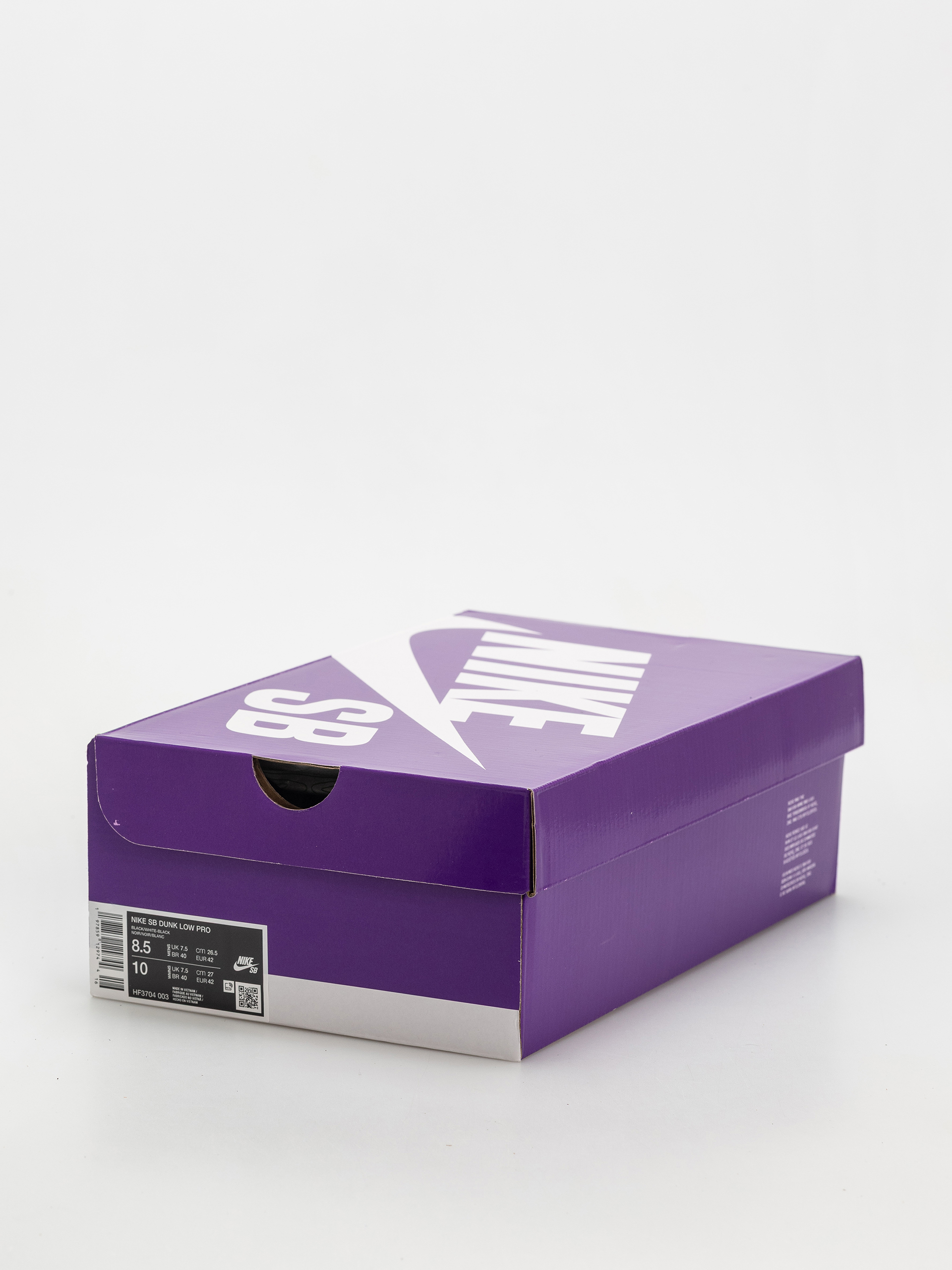 Boty Nike SB Dunk Low Pro (black/white black gum light brown)