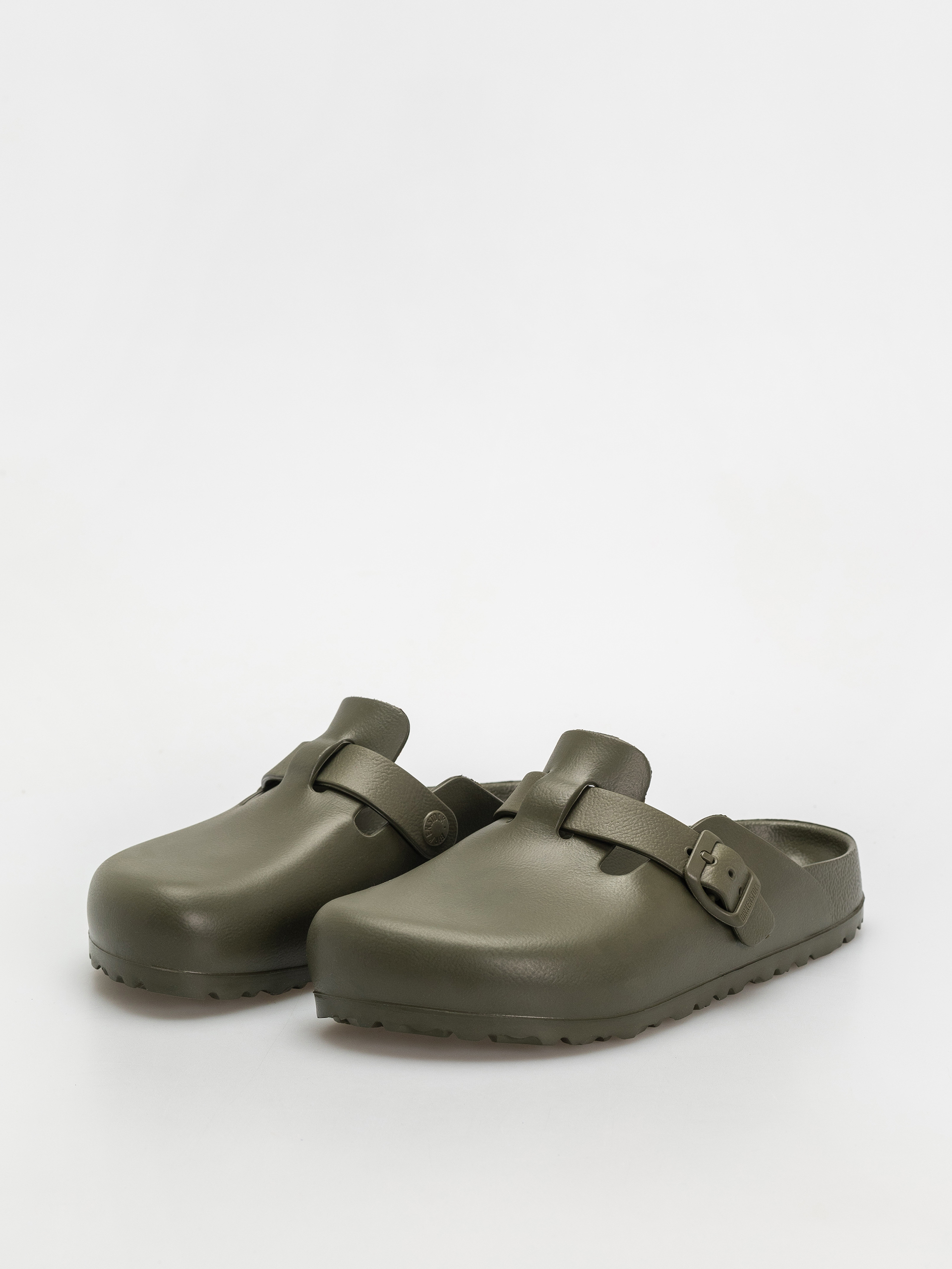 Plážovky Birkenstock Boston EVA Narrow Wmn (khaki)