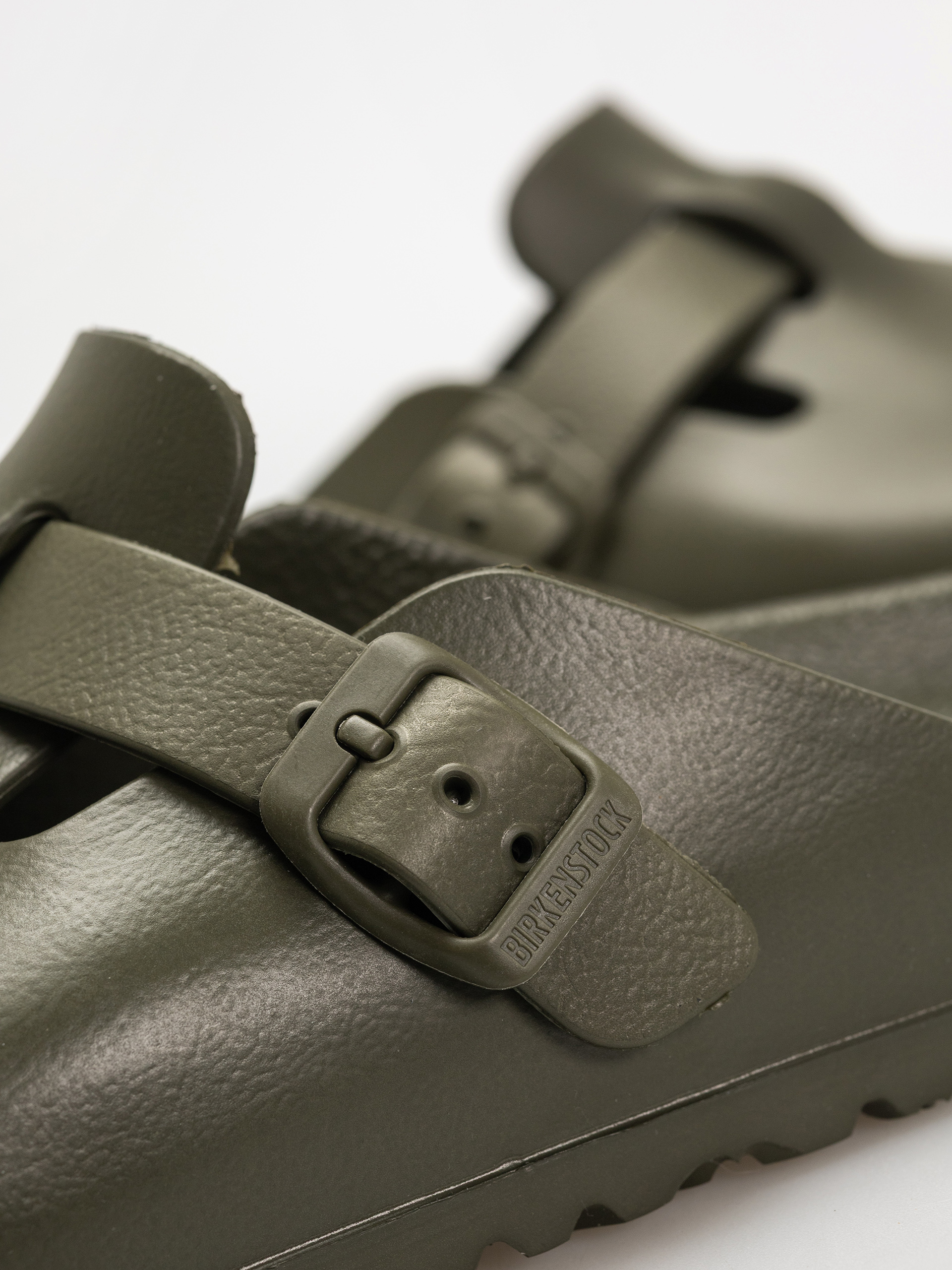 Plážovky Birkenstock Boston EVA Narrow Wmn (khaki)