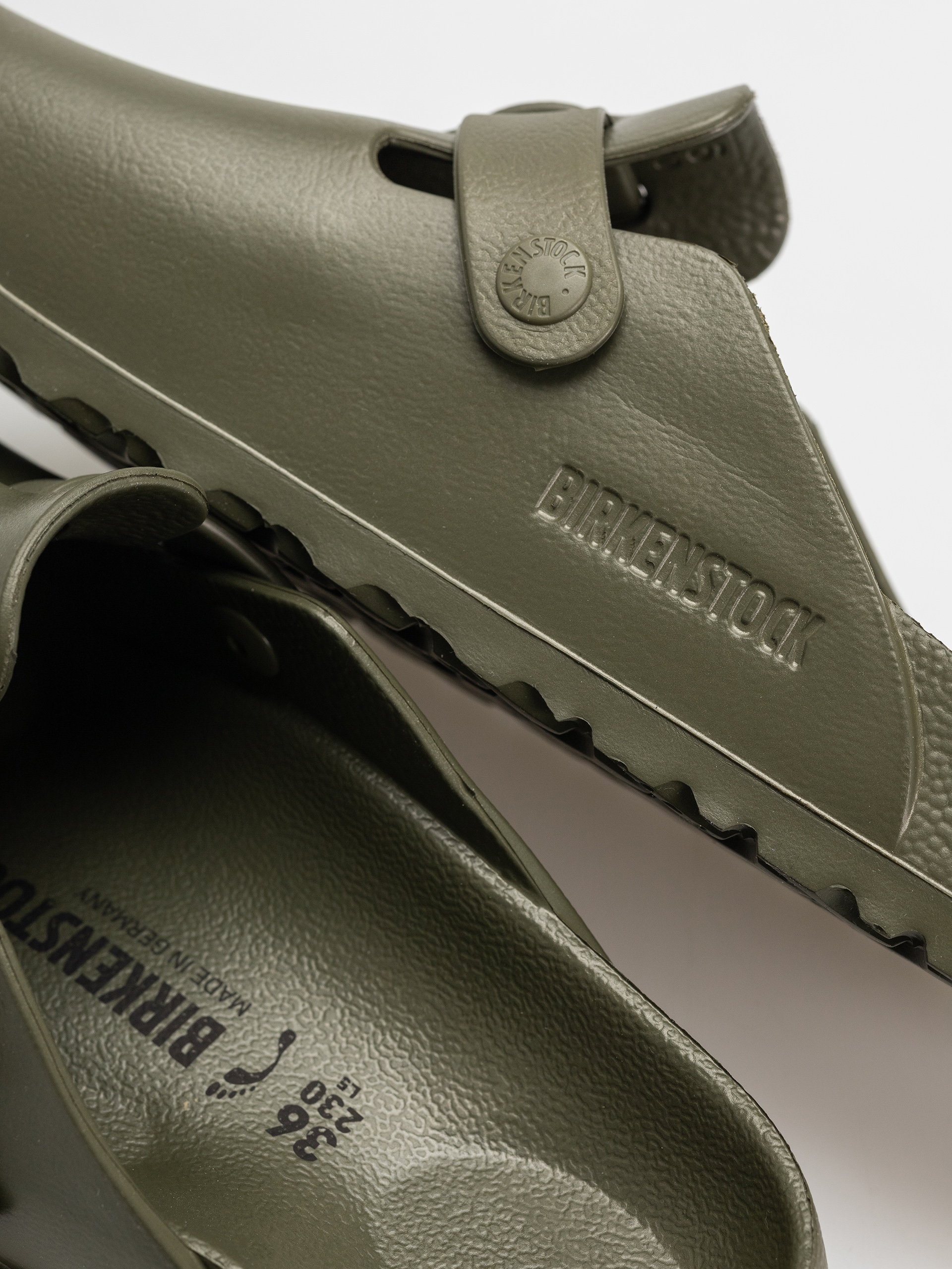 Plážovky Birkenstock Boston EVA Narrow Wmn (khaki)