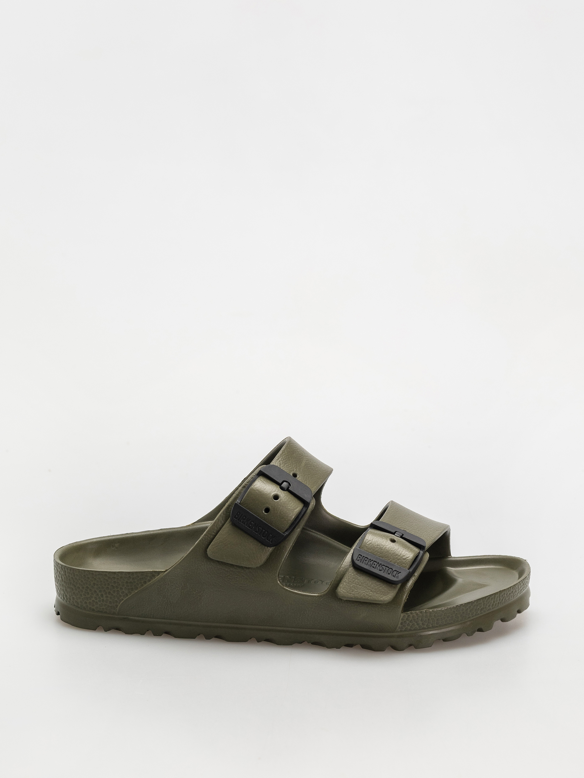 Plu00e1u017eovky Birkenstock Arizona Stealth Buckle EVA Narrow Wmn (khaki/black)
