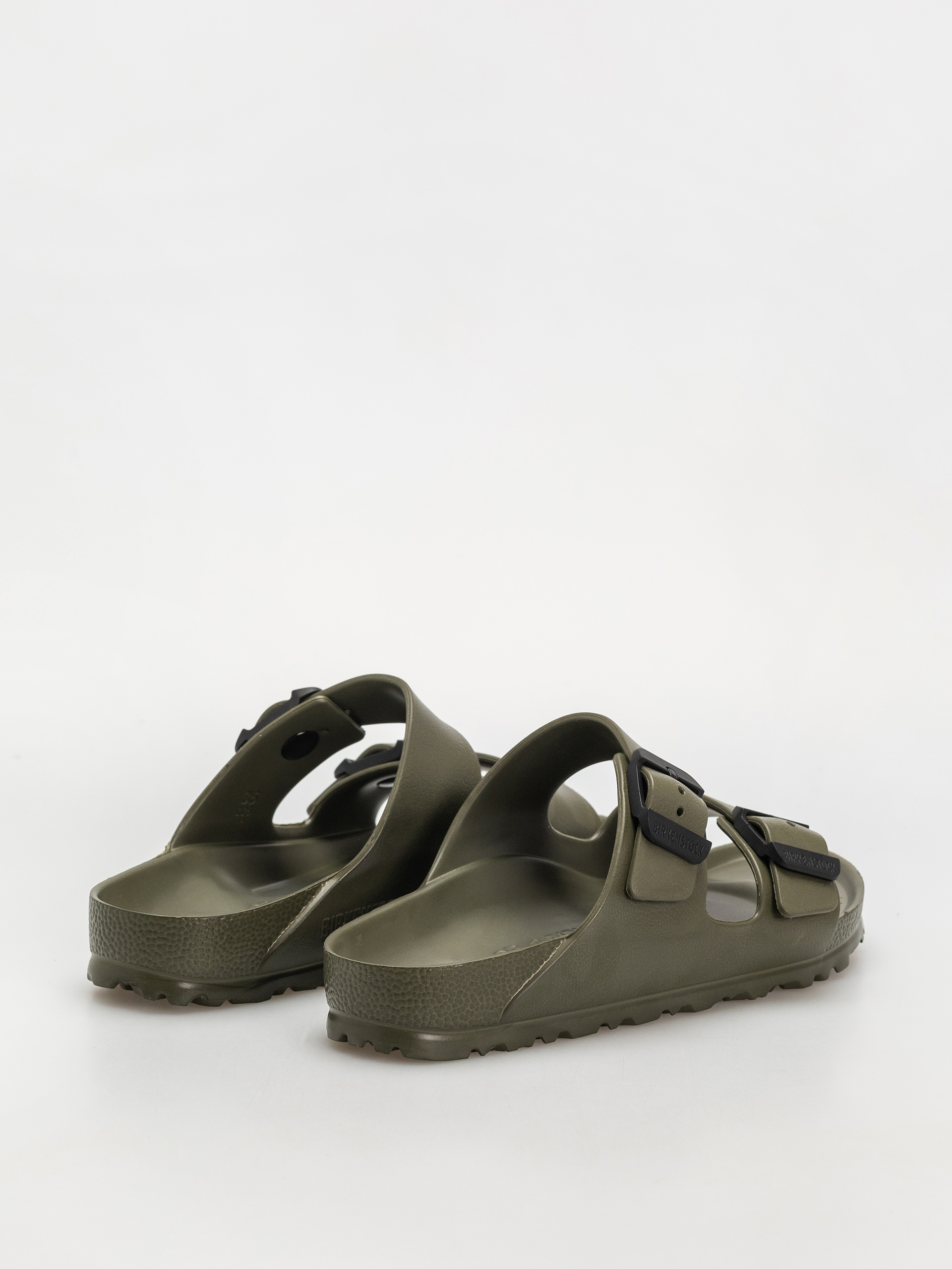 Plážovky Birkenstock Arizona Stealth Buckle EVA Narrow Wmn (khaki/black)