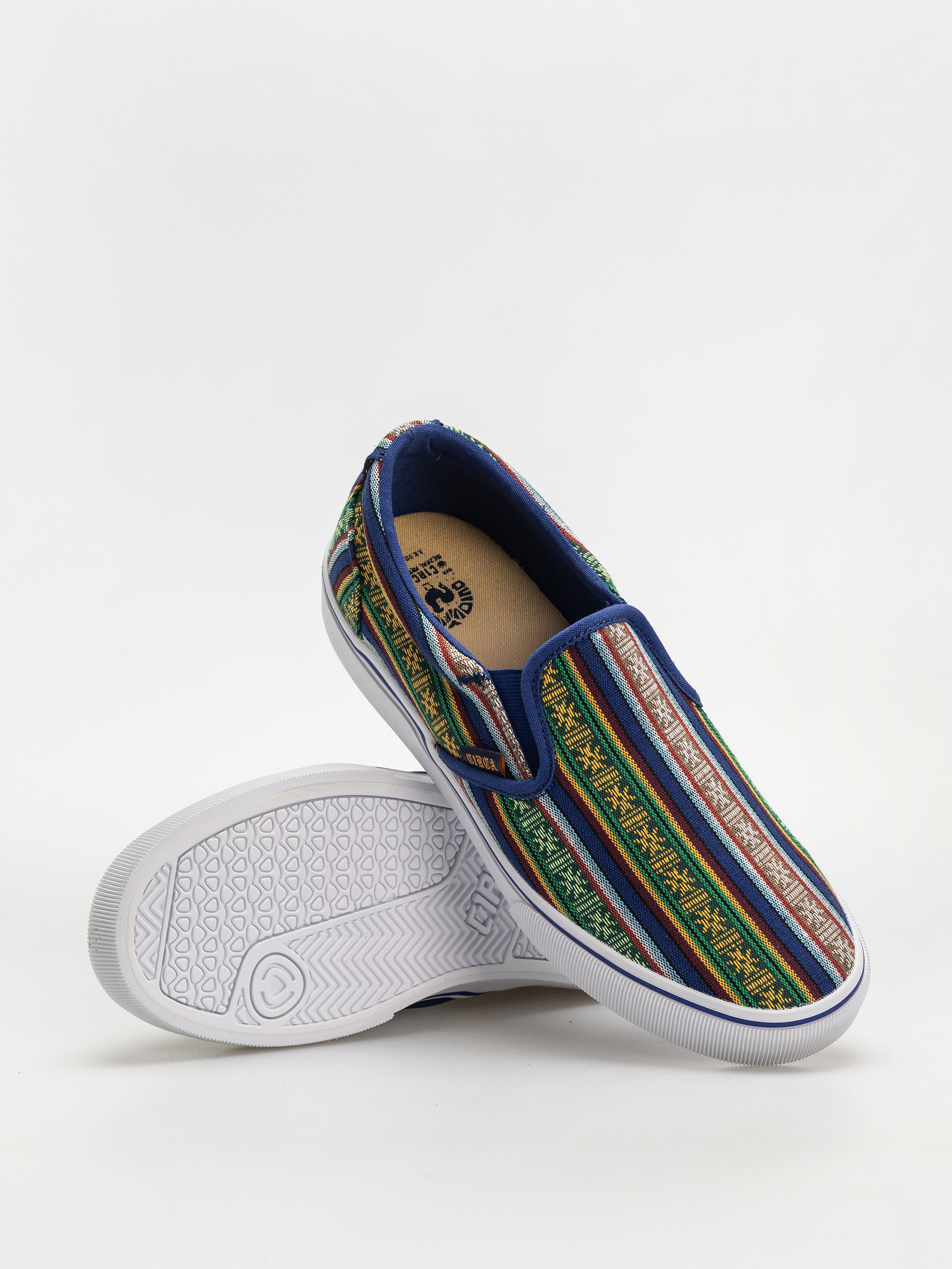 Boty Circa 50 Slips QQRQ (zapotec blue/white)