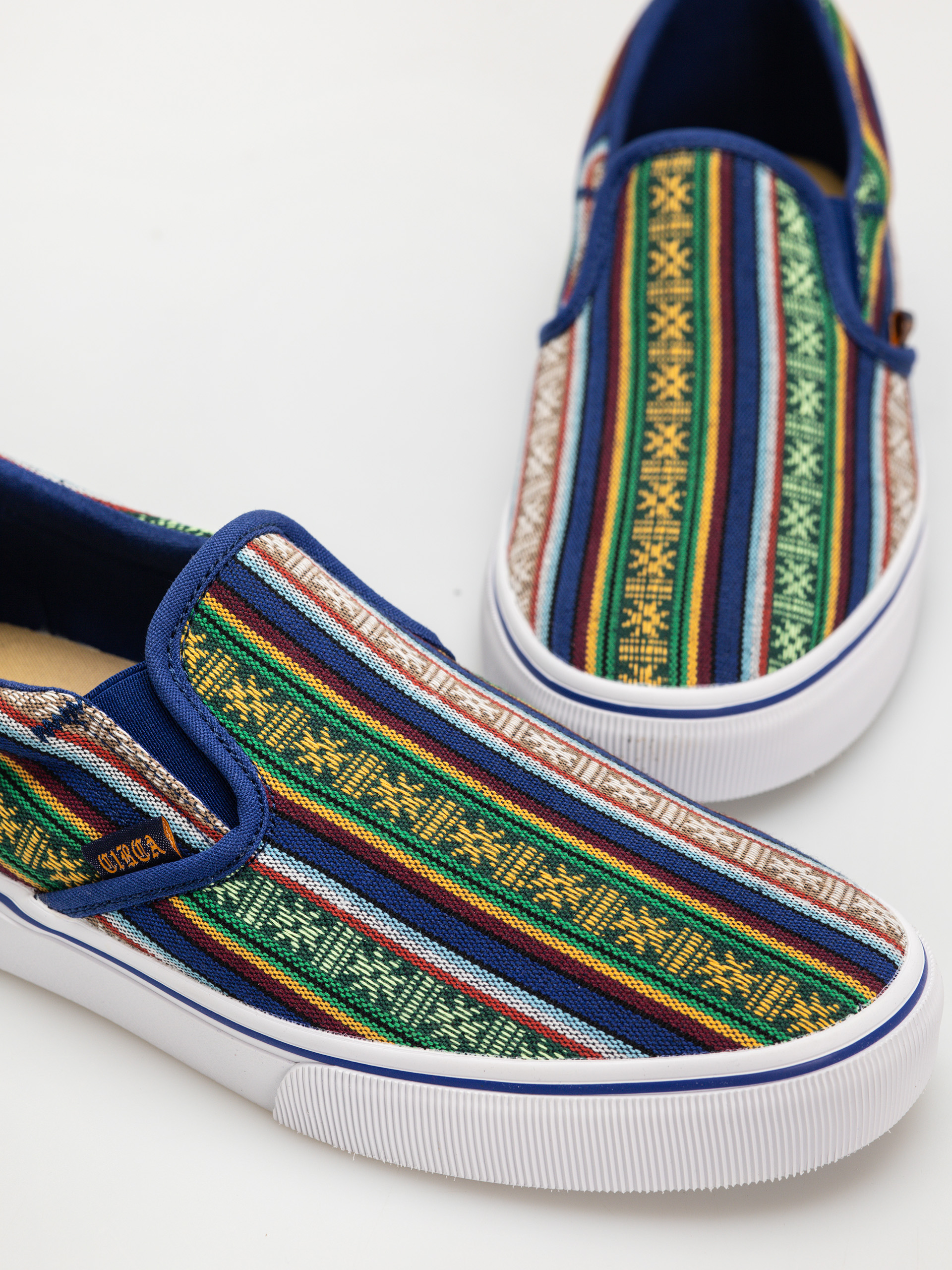 Boty Circa 50 Slips QQRQ (zapotec blue/white)