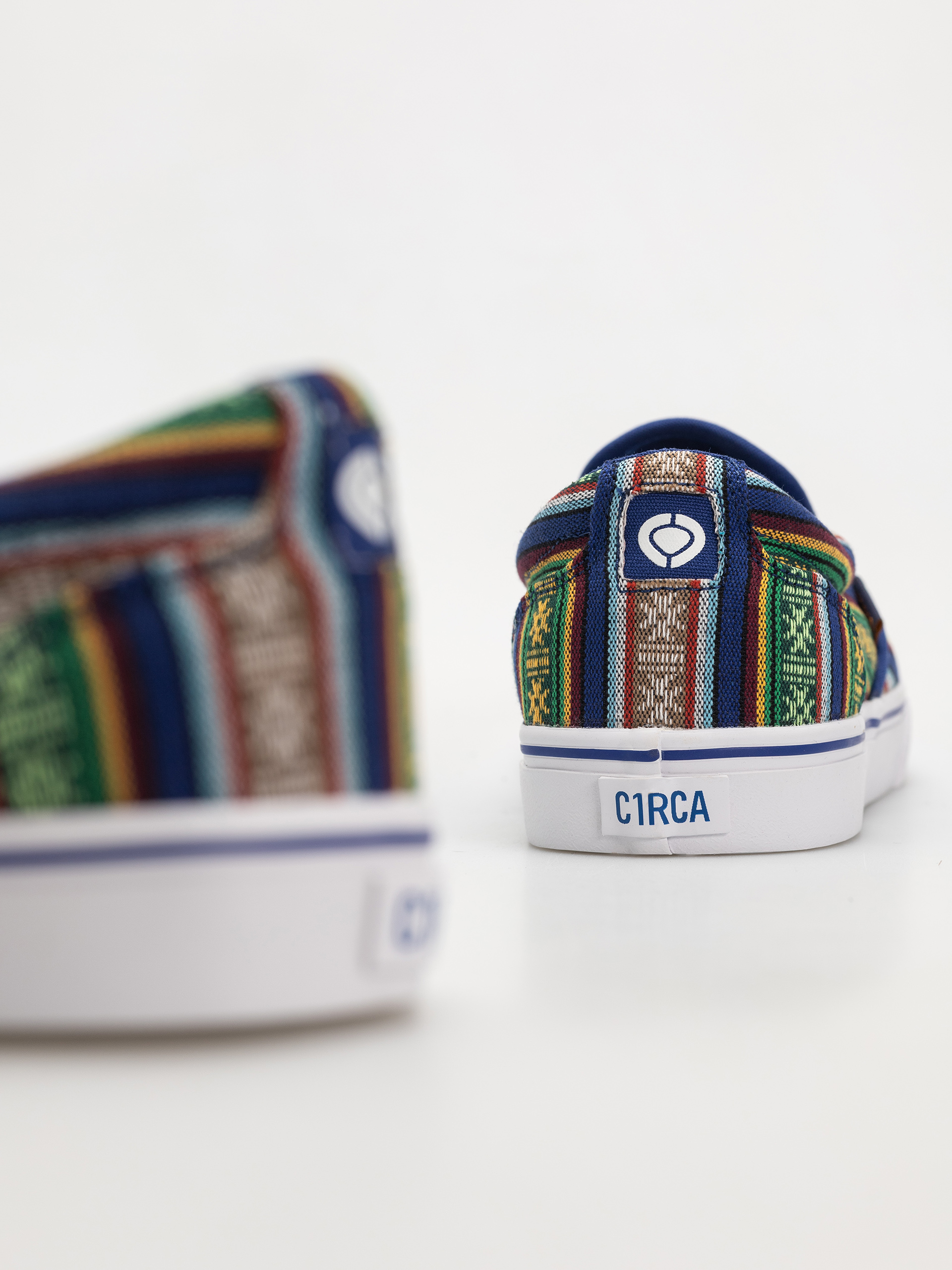 Boty Circa 50 Slips QQRQ (zapotec blue/white)