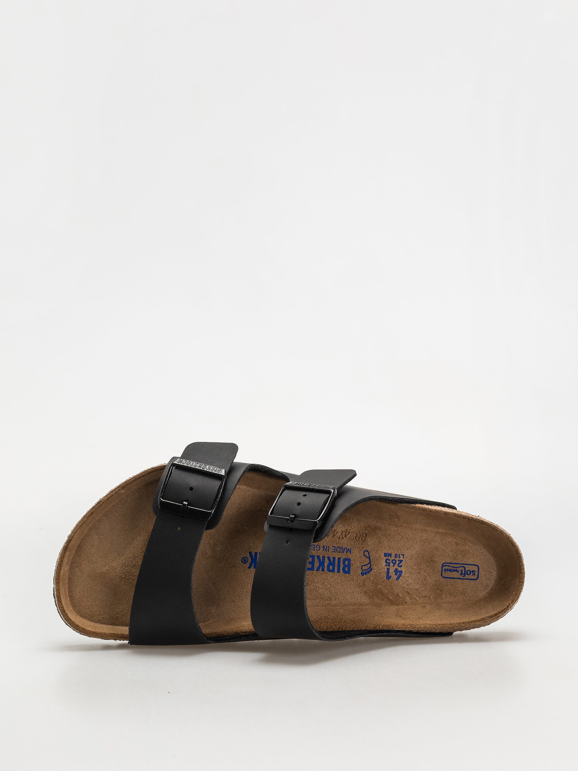 Plážovky Birkenstock Arizona Briko Flor Regular (black)