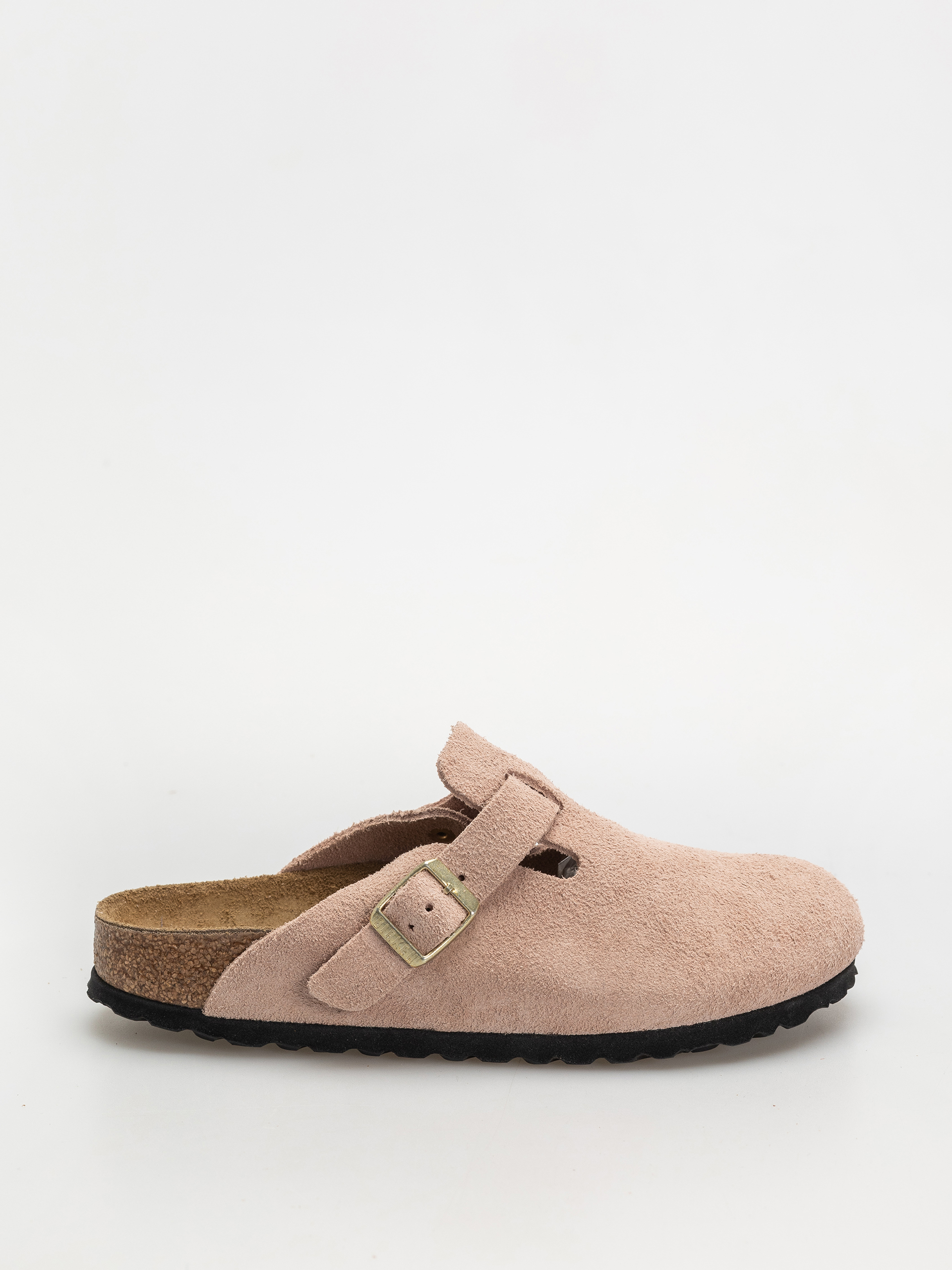 Plu00e1u017eovky Birkenstock Boston Suede Leather Narrow Wmn (light rose)