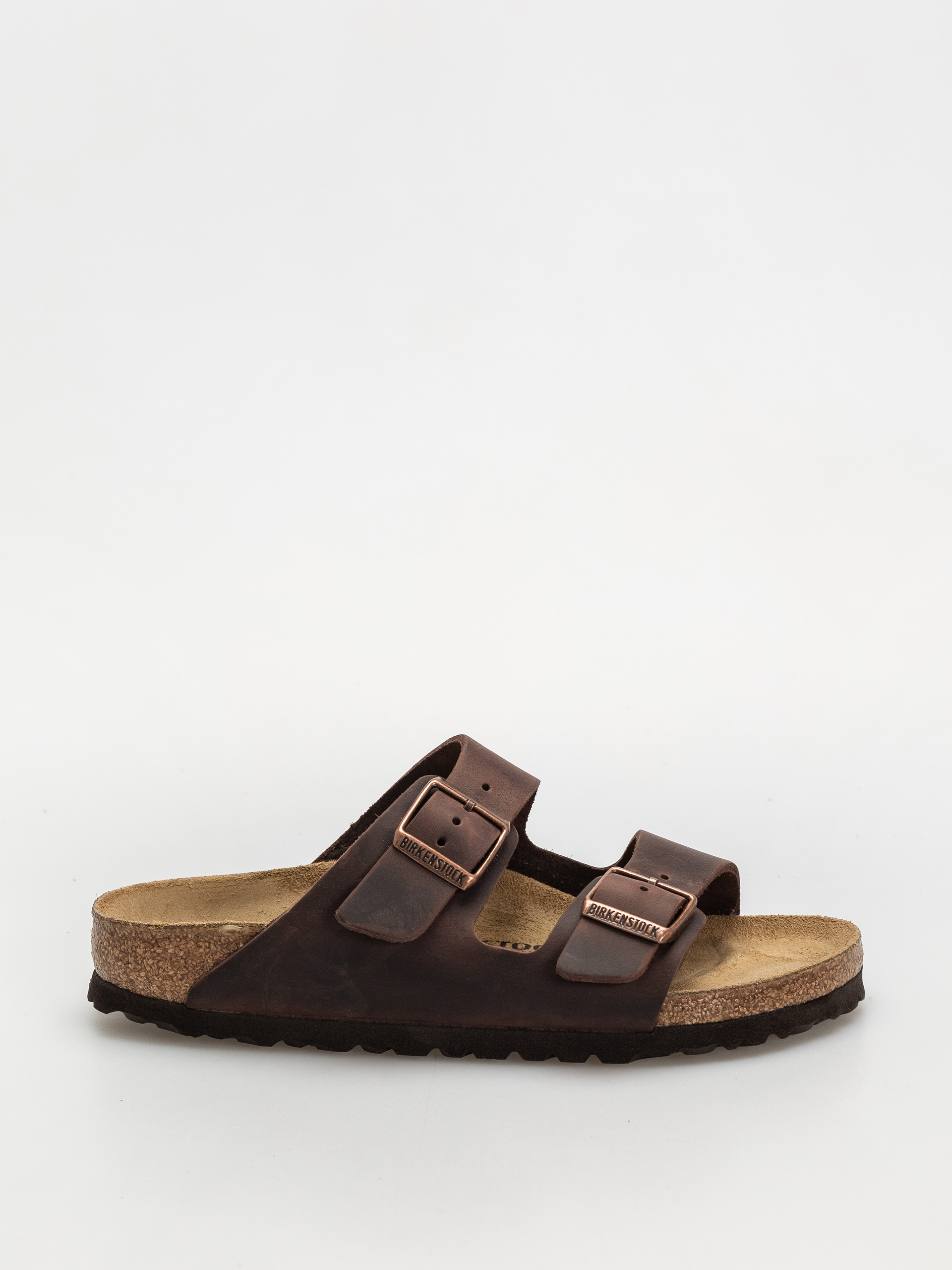 Plážovky Birkenstock Arizona Oiled Leather Narrow Wmn