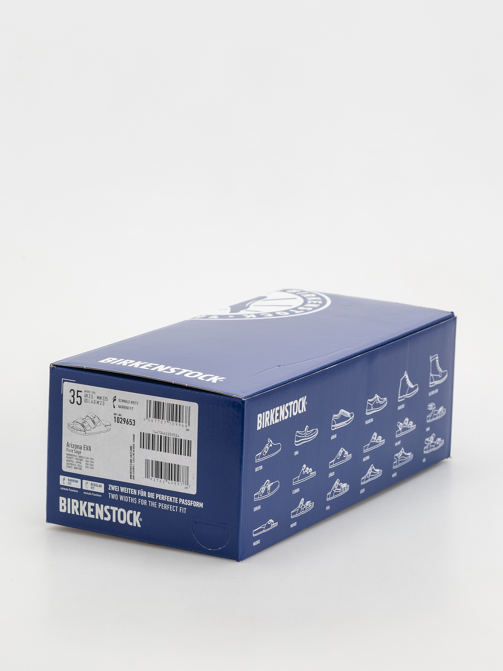 Plážovky Birkenstock Arizona EVA Narrow Wmn (pure sage)