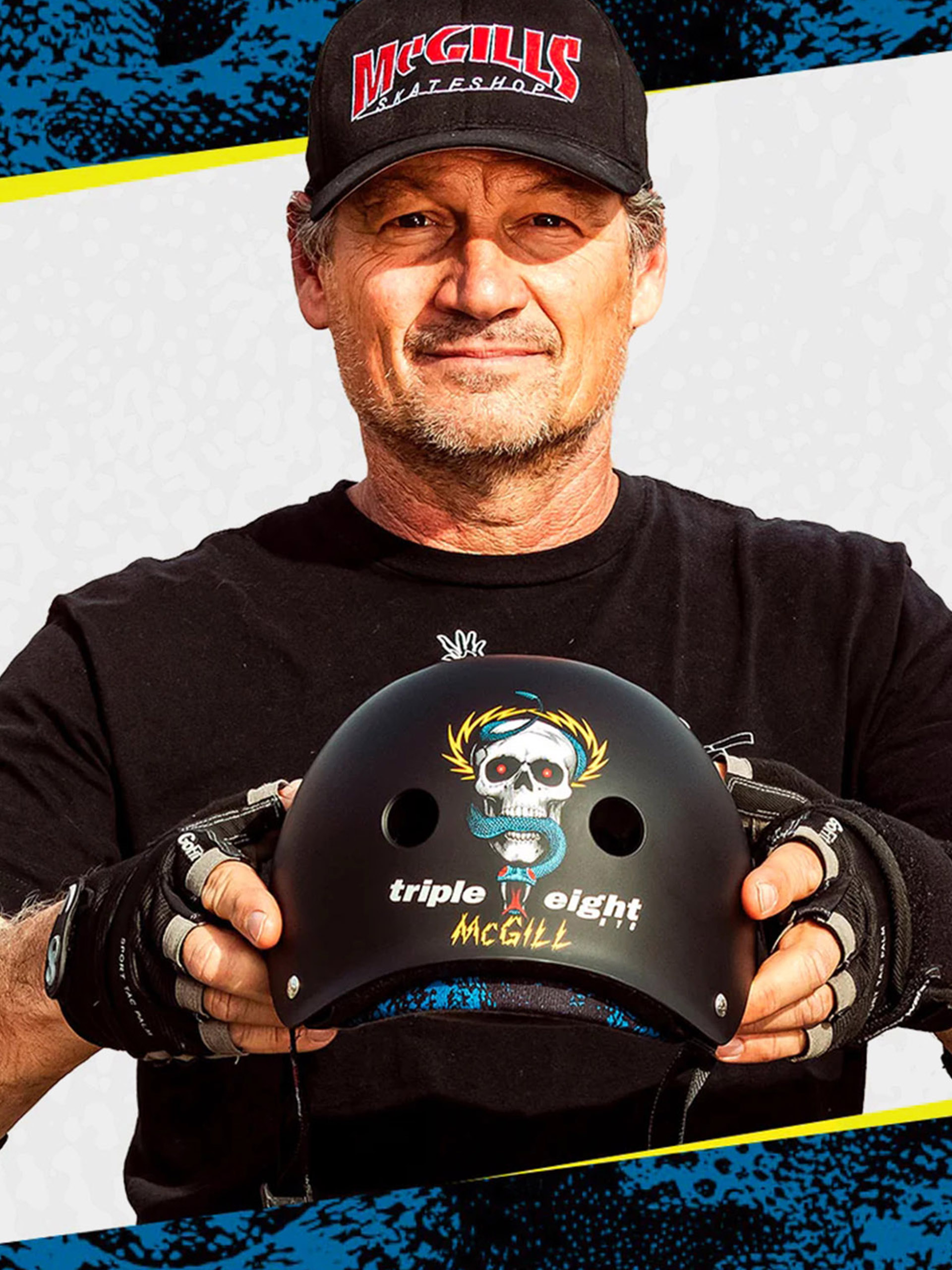 Helma Triple Eight Deep Cover Helmet (mike mcgill signature edition)