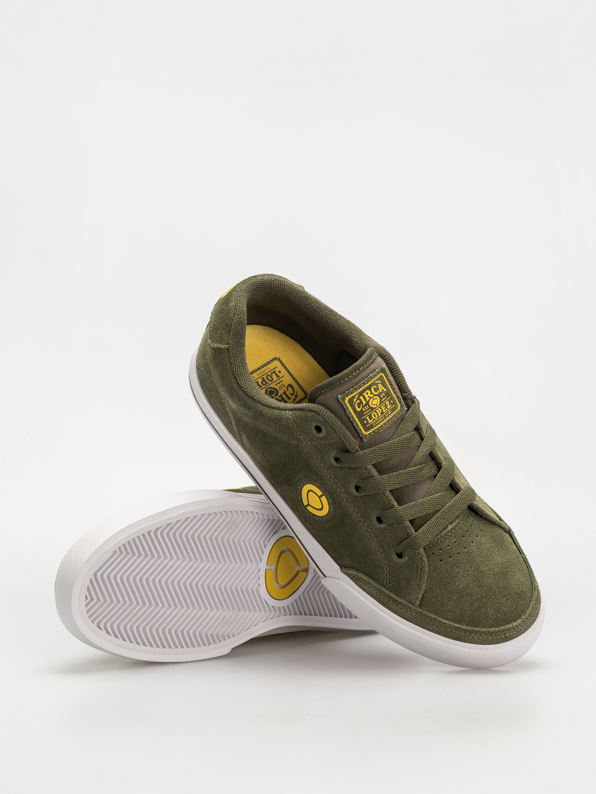 Boty Circa Al 50 Slim (military green/lemon)