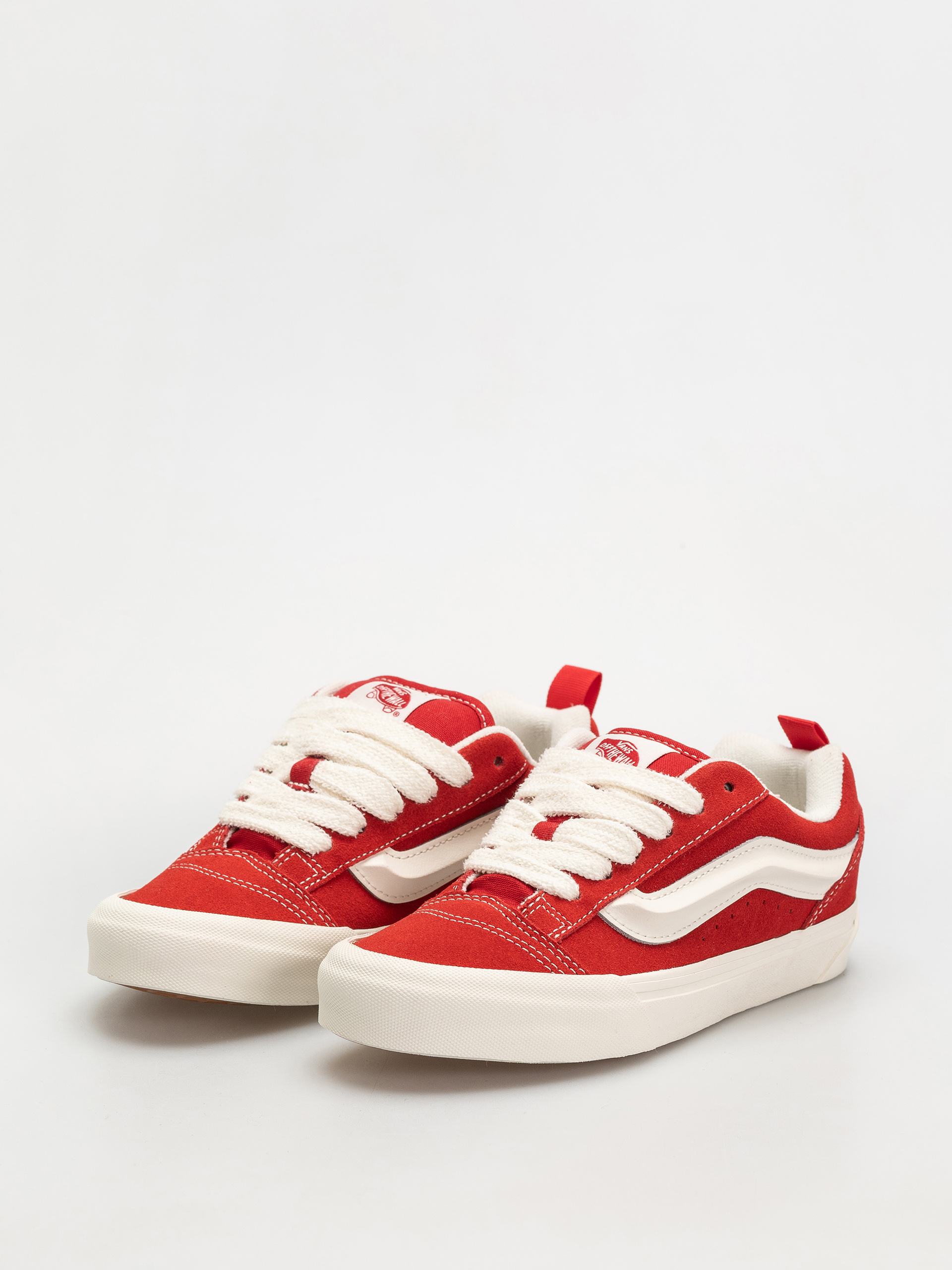 Boty Vans Knu Skool (racing red/marshmallow)