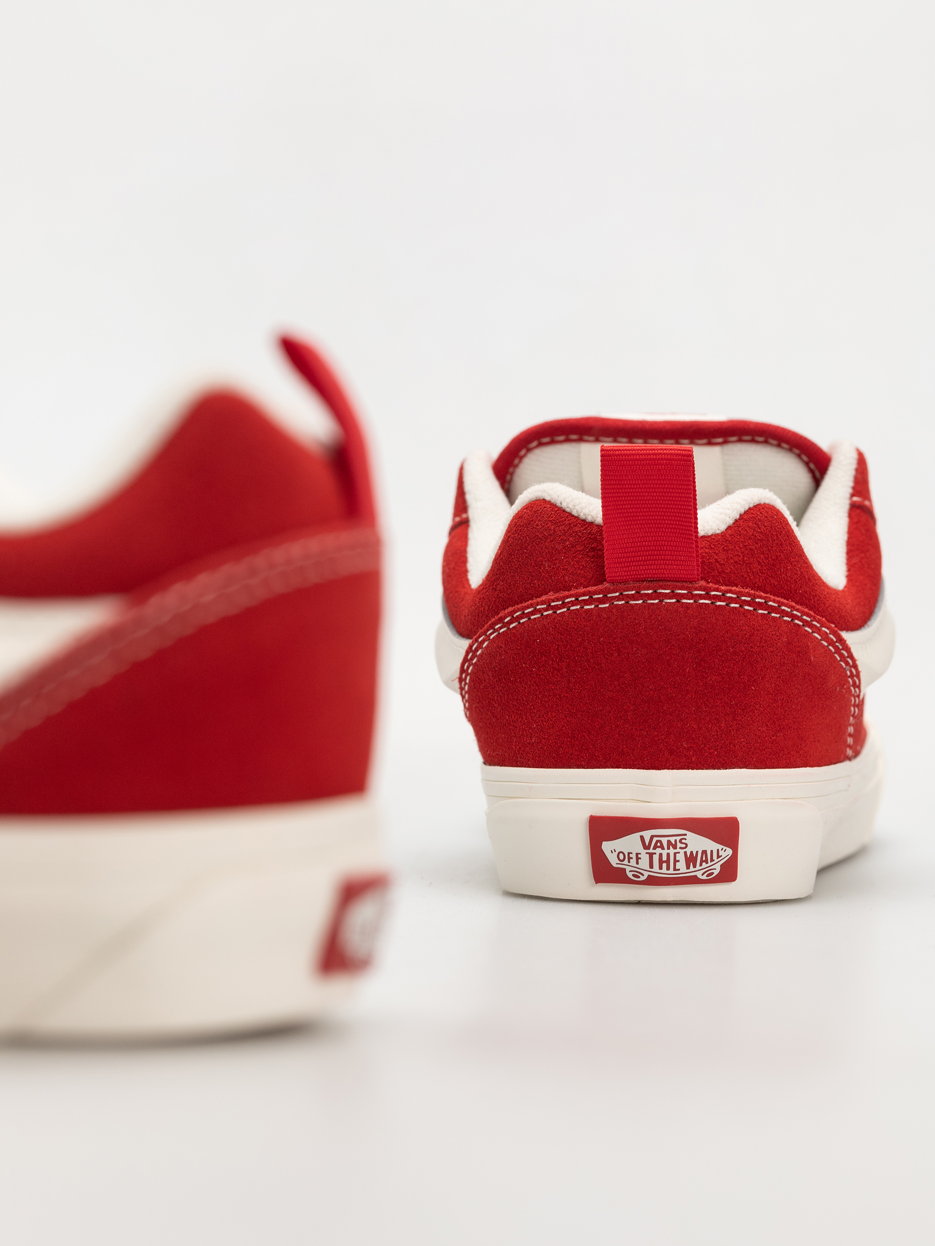 Boty Vans Knu Skool (racing red/marshmallow)