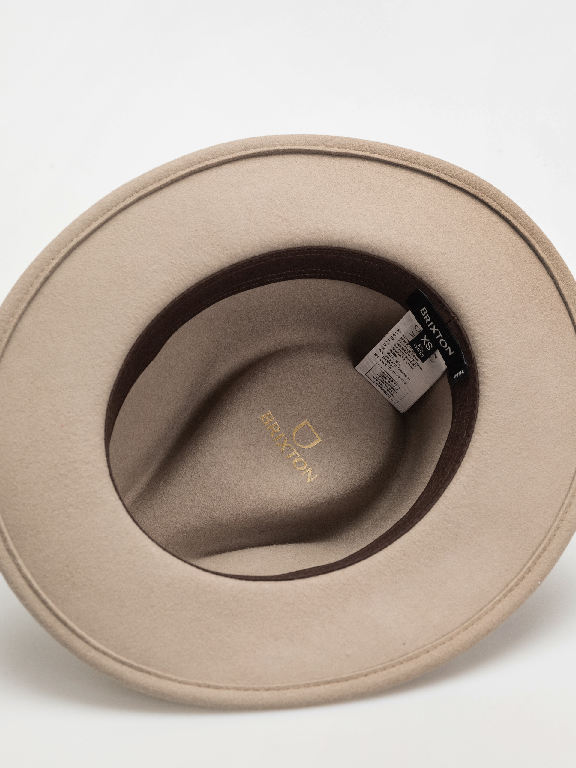 Klobouk Brixton Messer Fedora (light tan)
