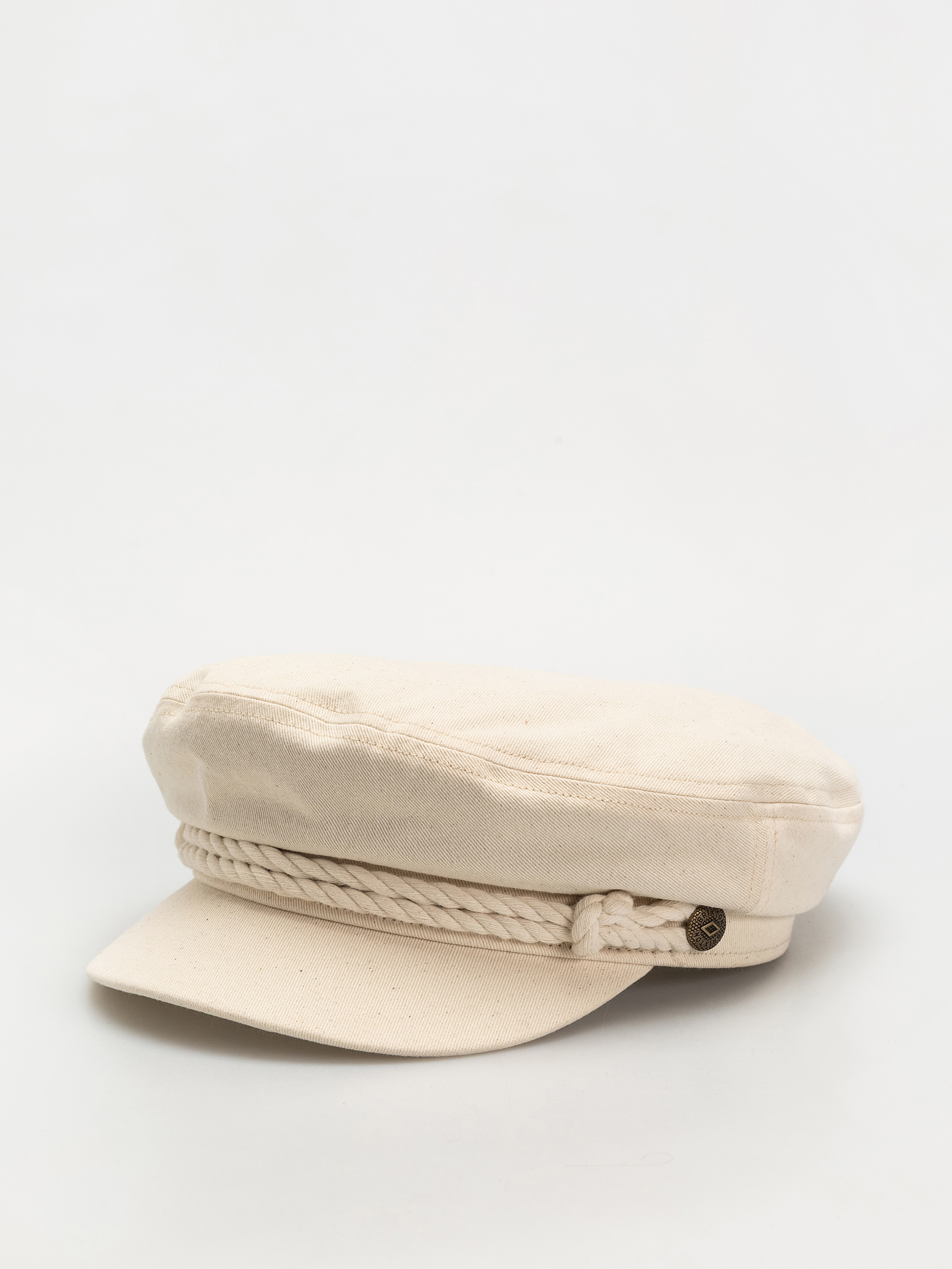 Klobouk s ku0161iltem Brixton Fiddler Cap (egret white)