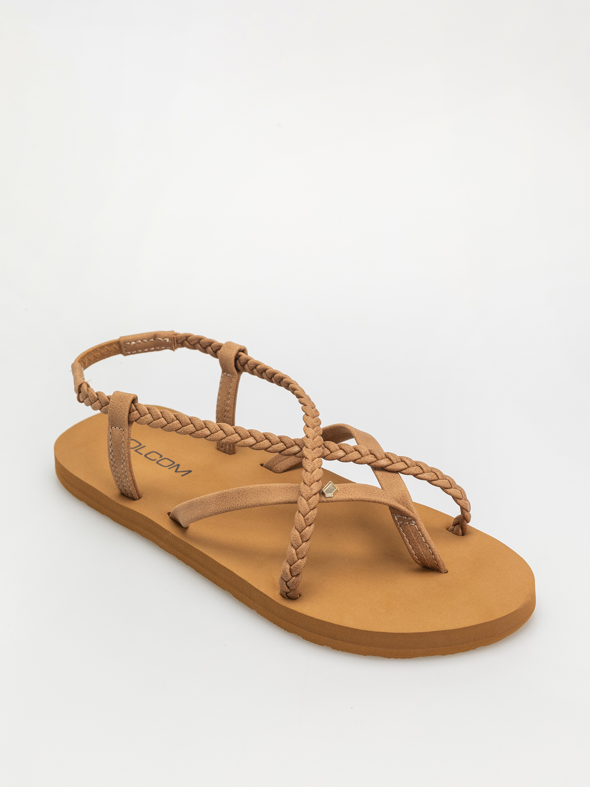 Plážovky Volcom Thriller Wmn (cognac)