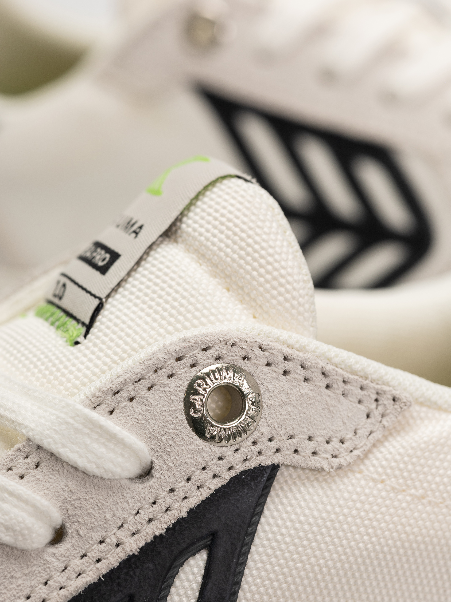 Boty Cariuma Catiba Pro 2.0 (smoke white suede off white cordura black logo)