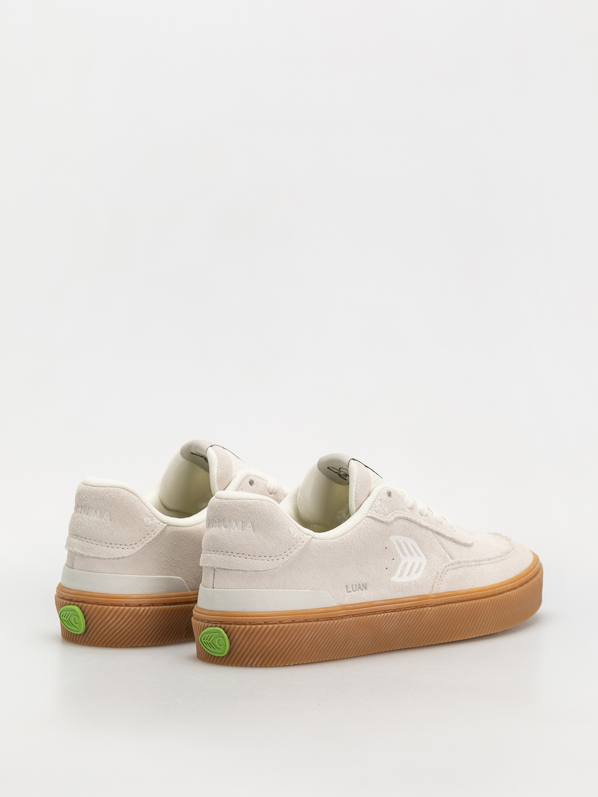 Boty Cariuma Luan Pro (gum smoke white suede off white logo)